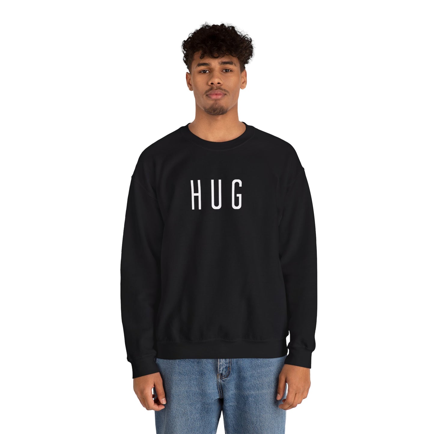 H U G(Hustle University Graduate) Heavy Blend™ Crewneck Sweatshirt