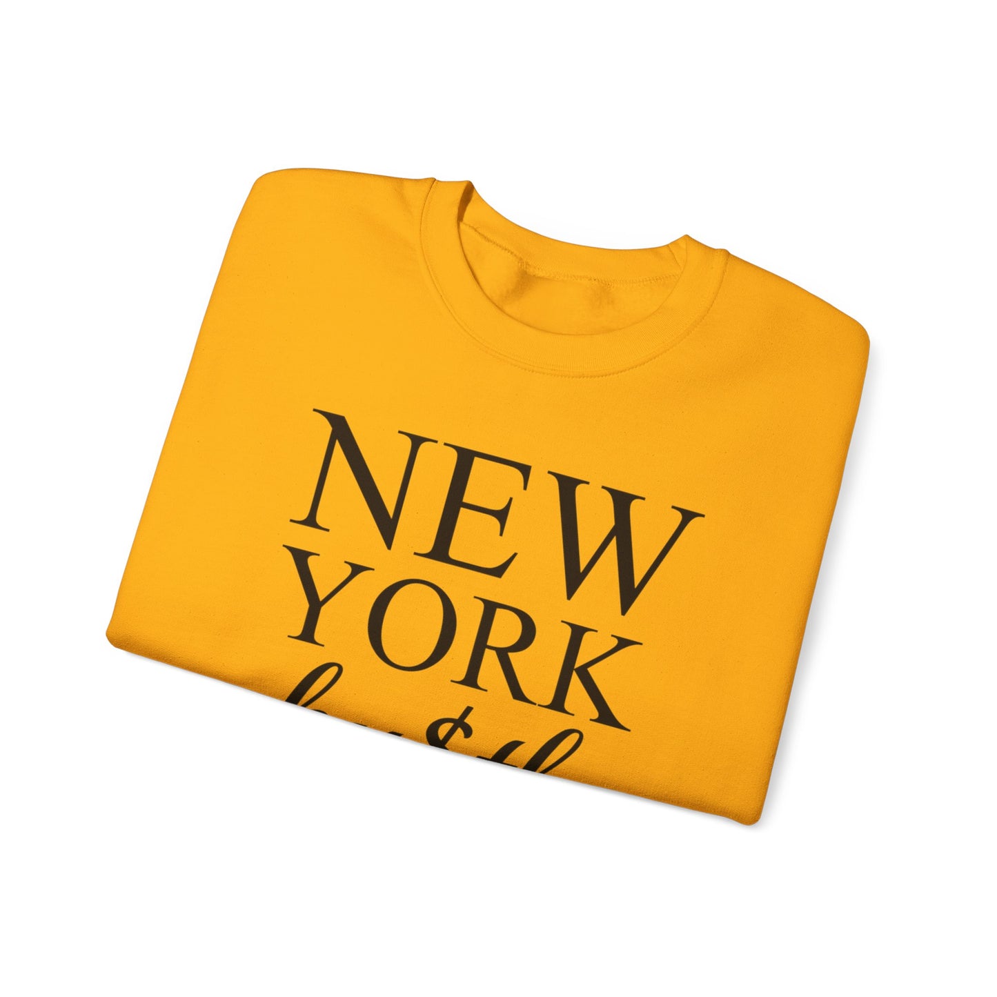 “NEW YORK HU$TLE CITY” Heavy Blend™ Crewneck Sweatshirt
