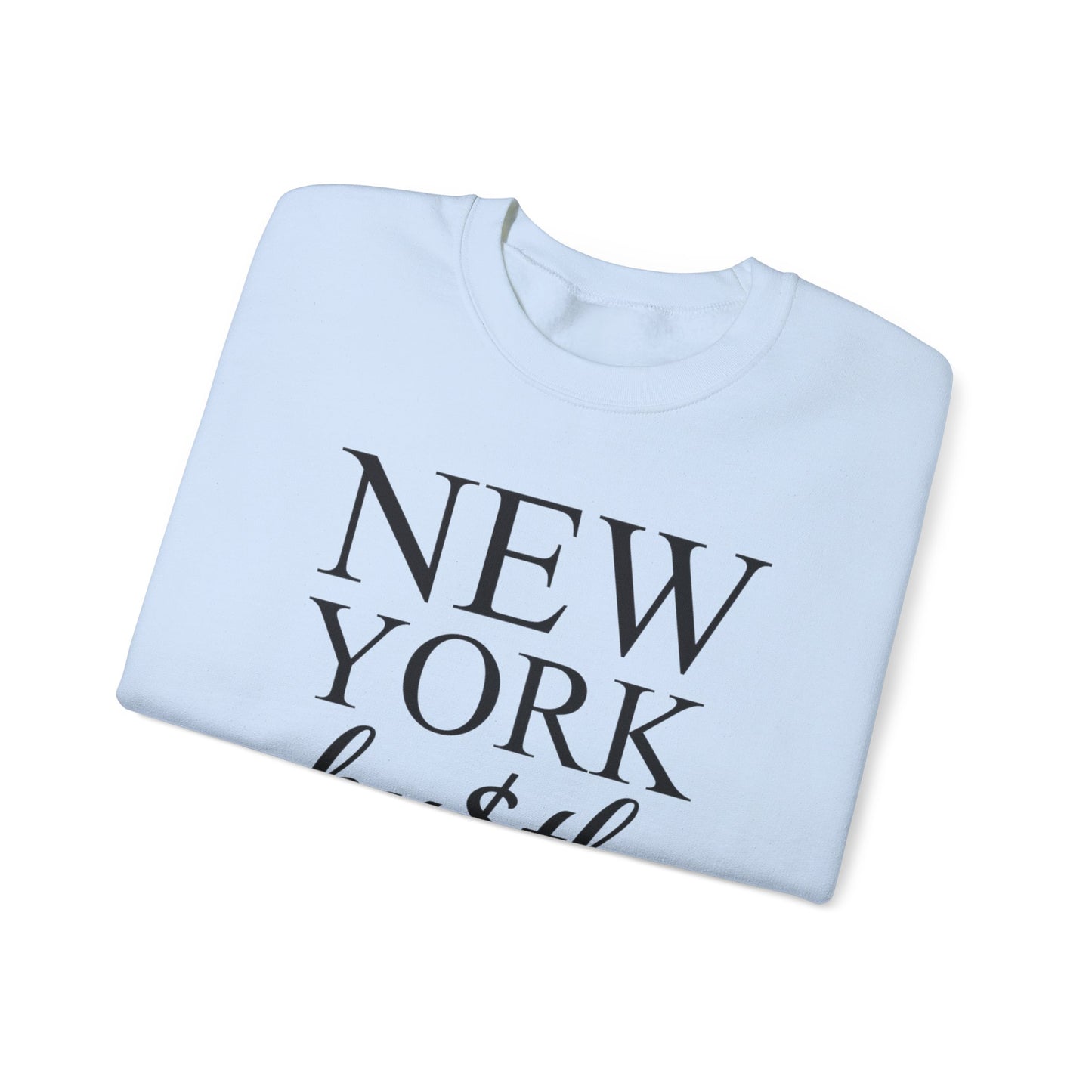 “NEW YORK HU$TLE CITY” Heavy Blend™ Crewneck Sweatshirt