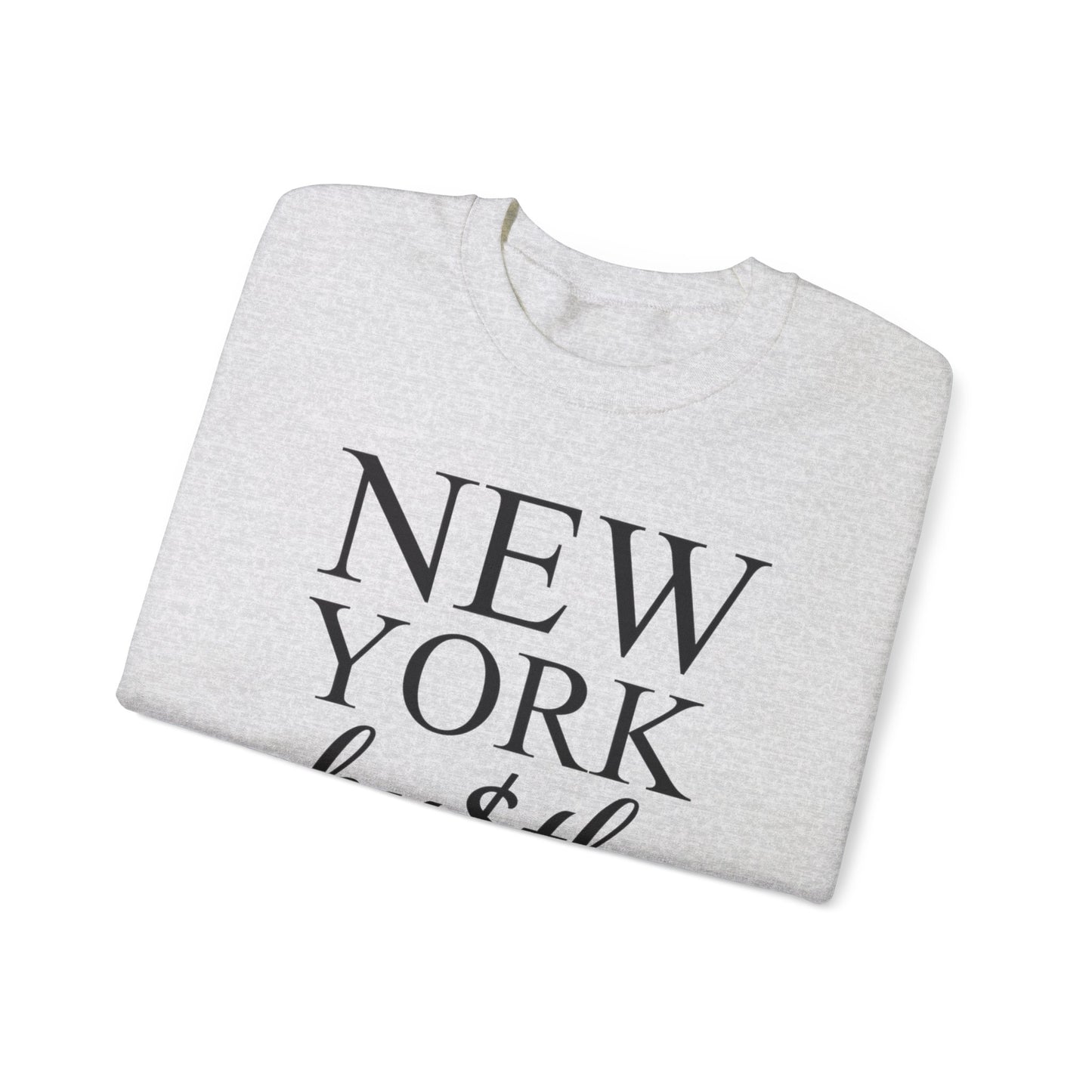 “NEW YORK HU$TLE CITY” Heavy Blend™ Crewneck Sweatshirt