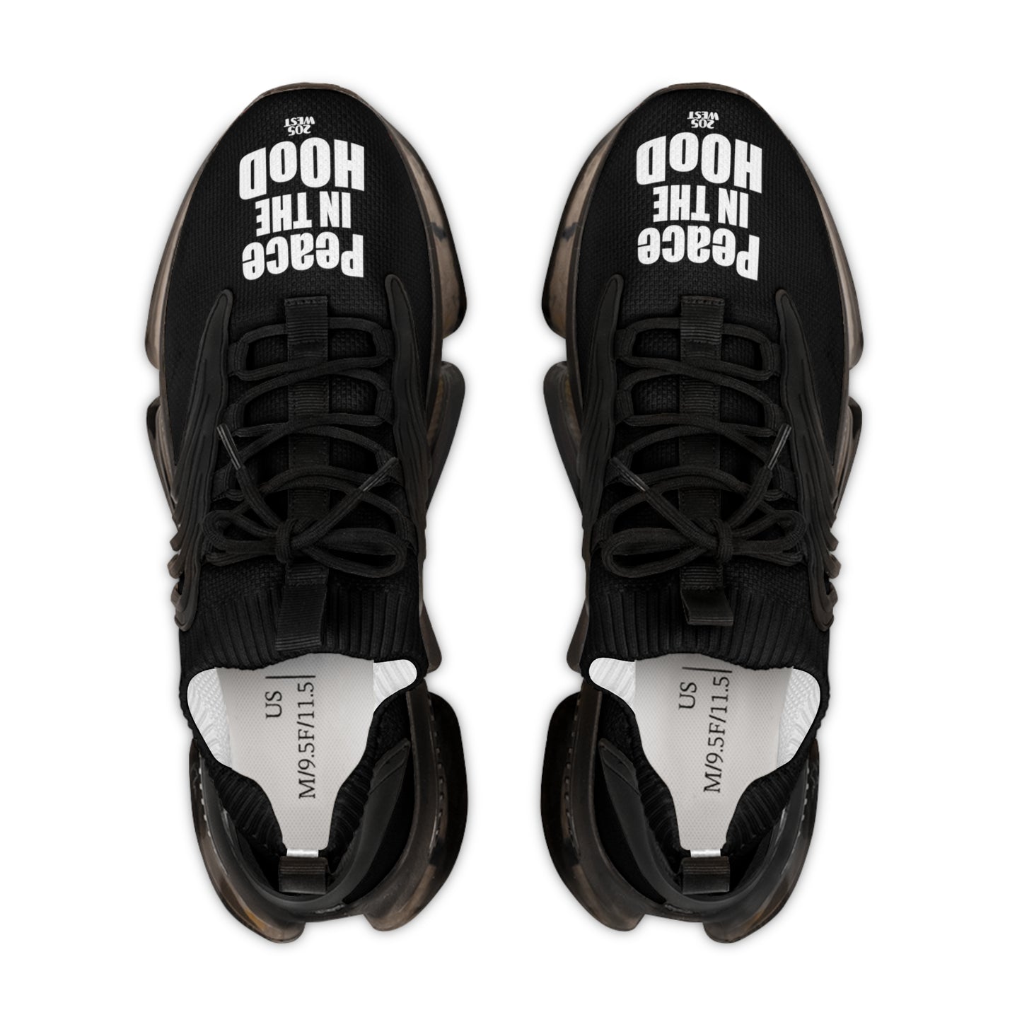 (Peace In The HOod) Men's Mesh Sports Sneakers
