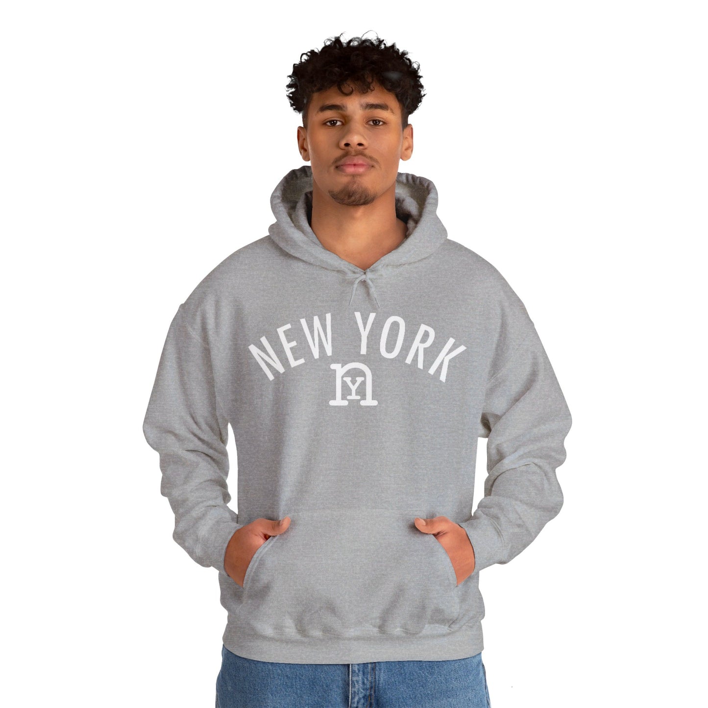 nY Heavy Blend™ Hooded Sweatshirt (12 colors) )