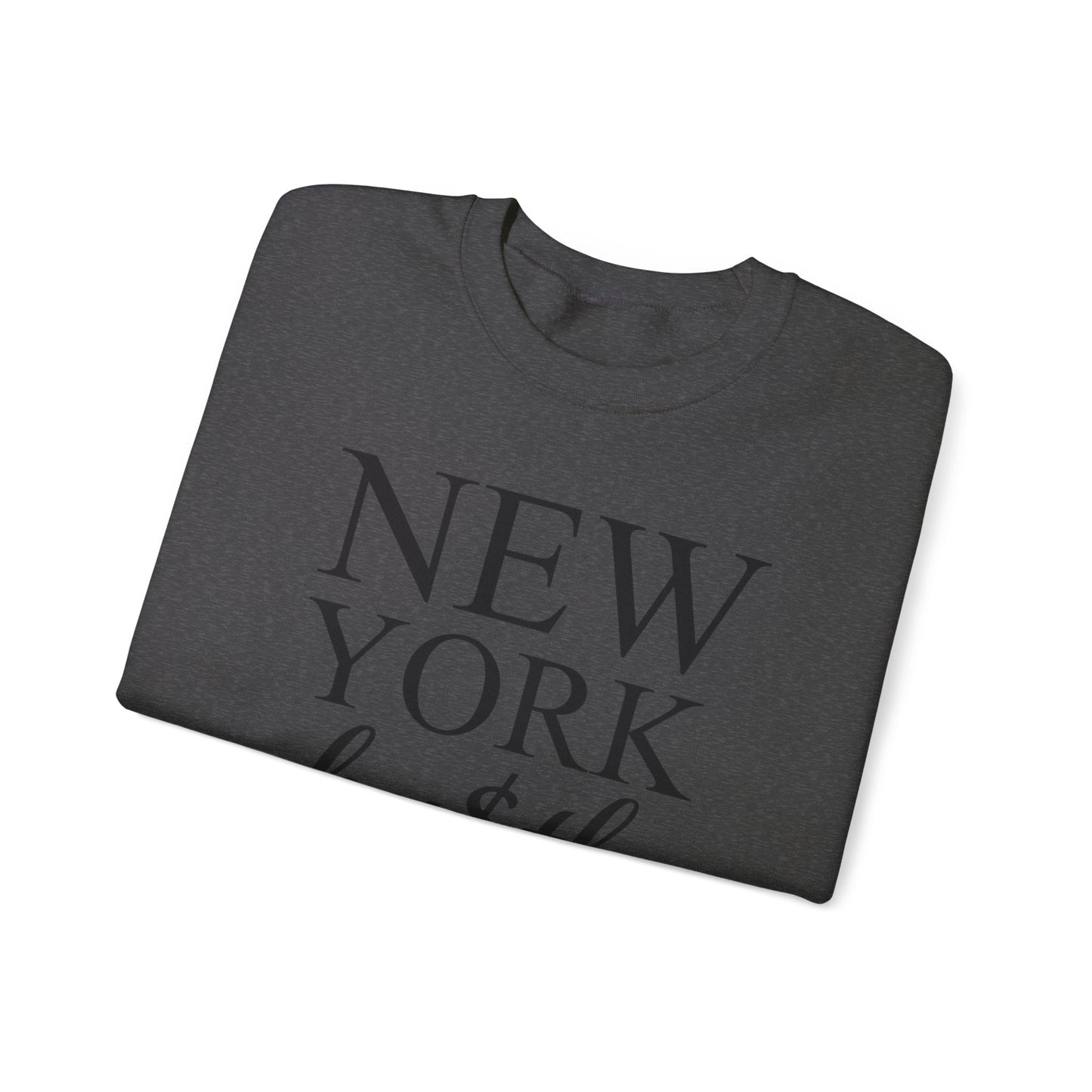 “NEW YORK HU$TLE CITY” Heavy Blend™ Crewneck Sweatshirt