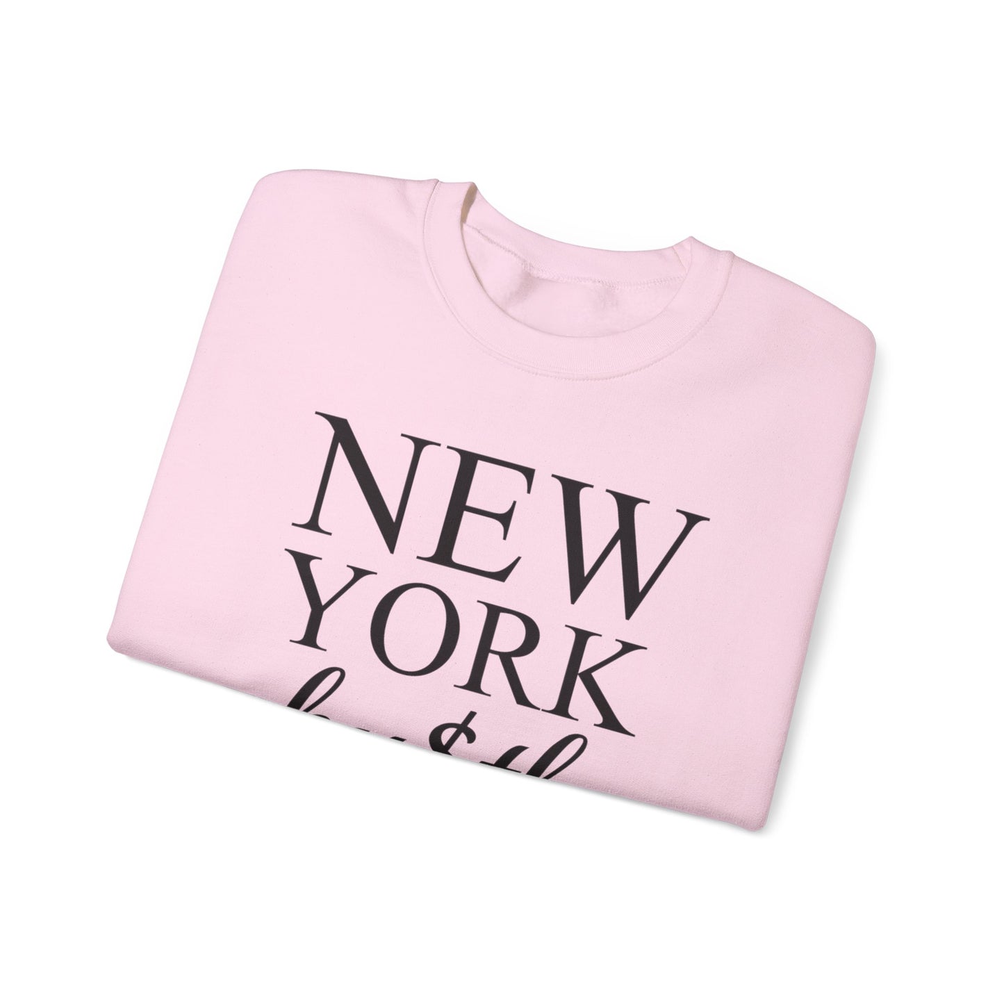 “NEW YORK HU$TLE CITY” Heavy Blend™ Crewneck Sweatshirt