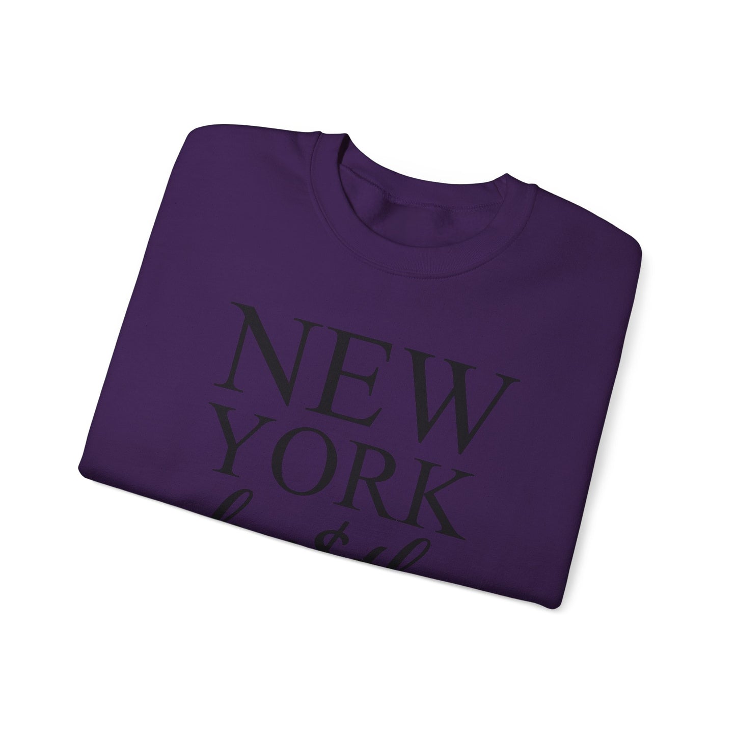 “NEW YORK HU$TLE CITY” Heavy Blend™ Crewneck Sweatshirt