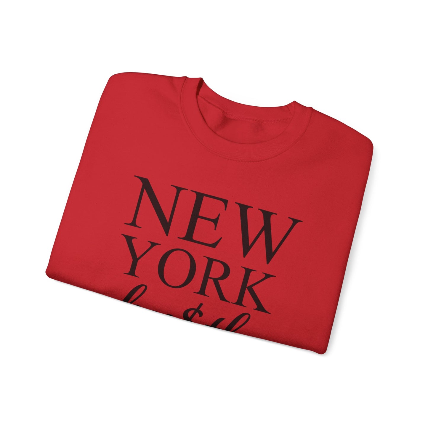 “NEW YORK HU$TLE CITY” Heavy Blend™ Crewneck Sweatshirt