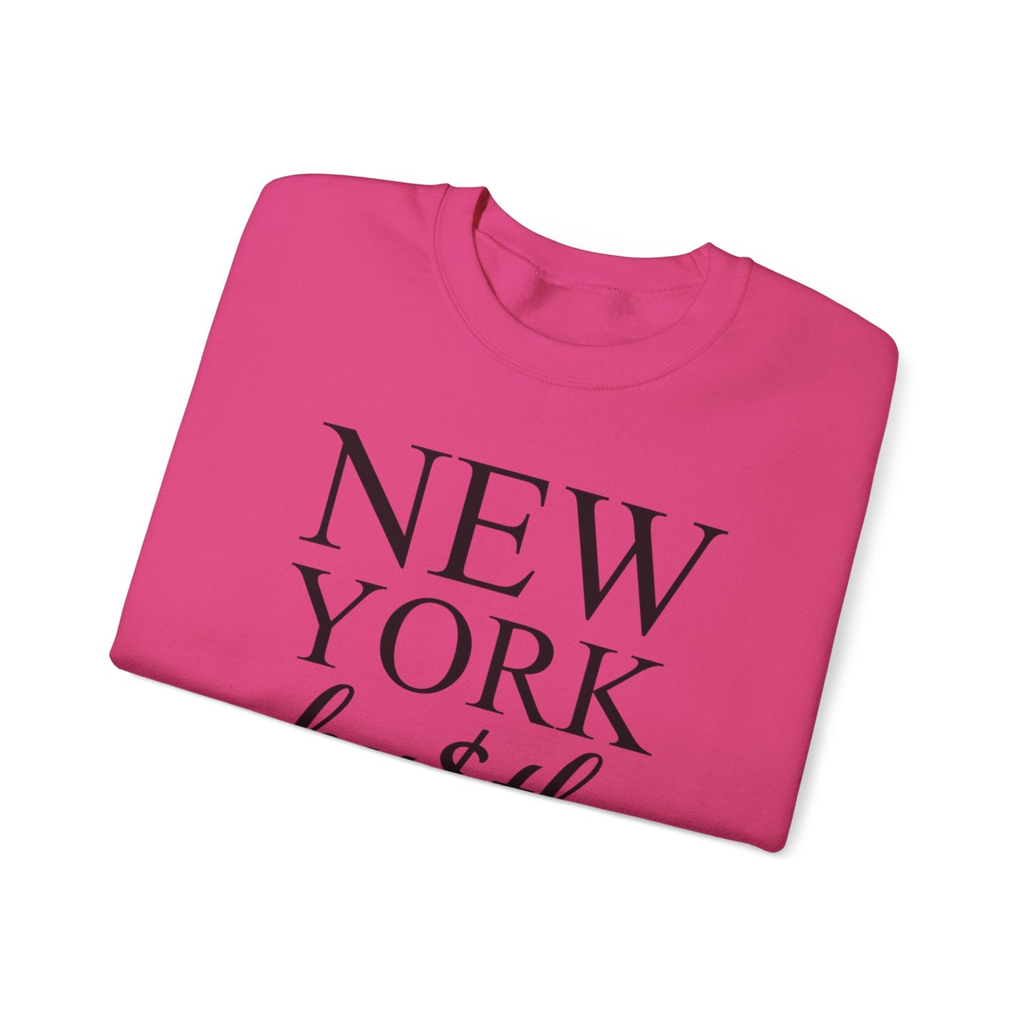 “NEW YORK HU$TLE CITY” Heavy Blend™ Crewneck Sweatshirt
