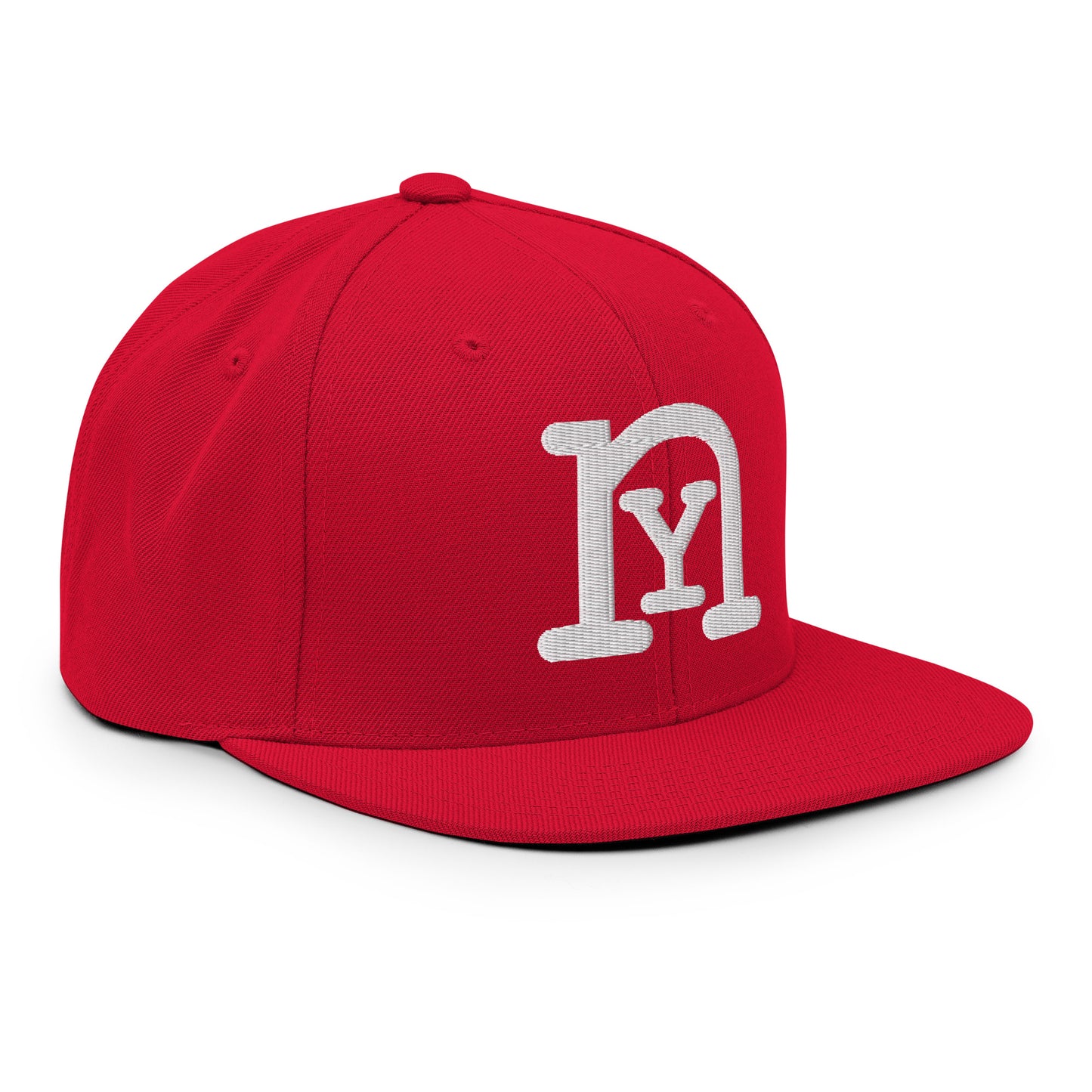 nY Red/White Snapback Hat