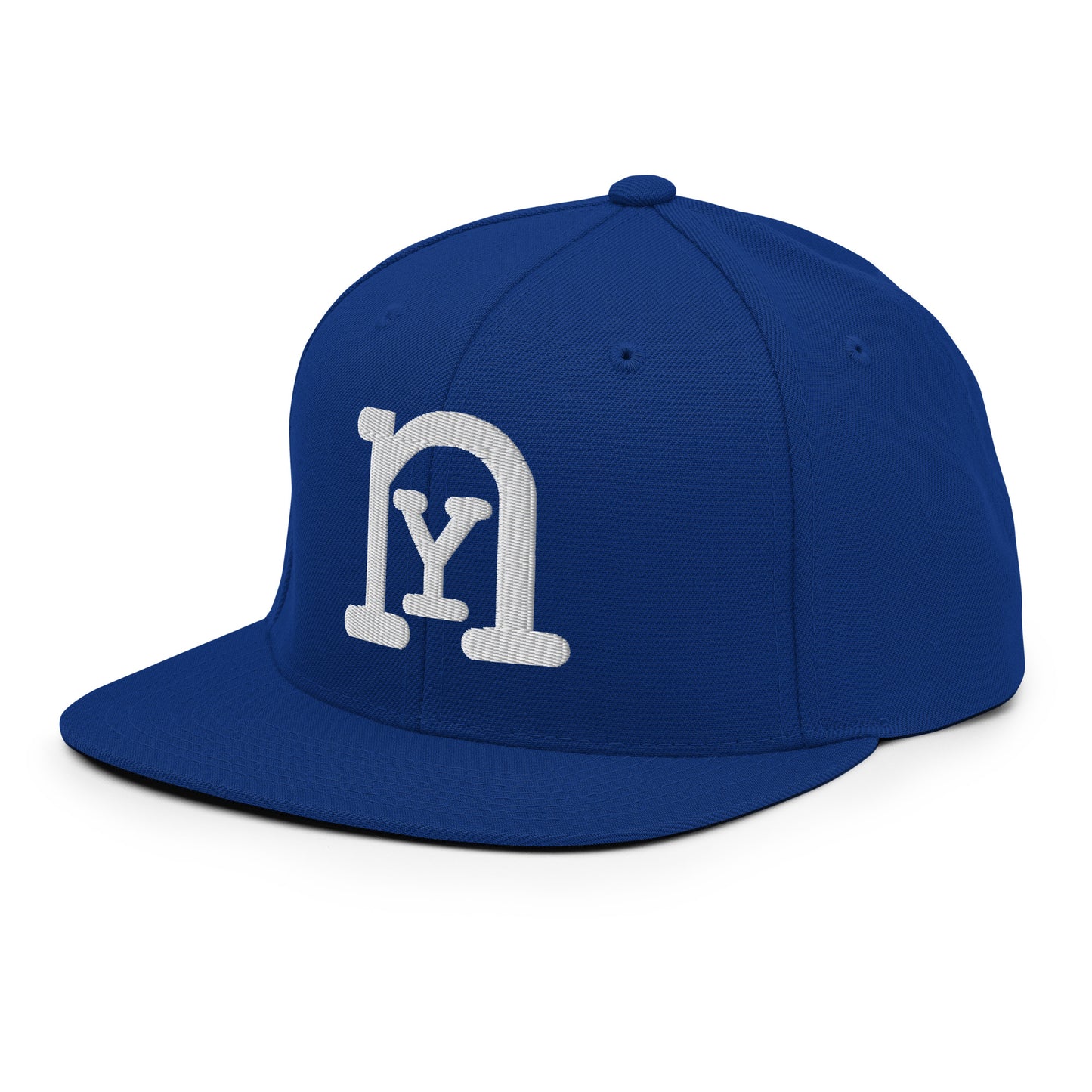 Royal Blue /White nY Snapback Hat