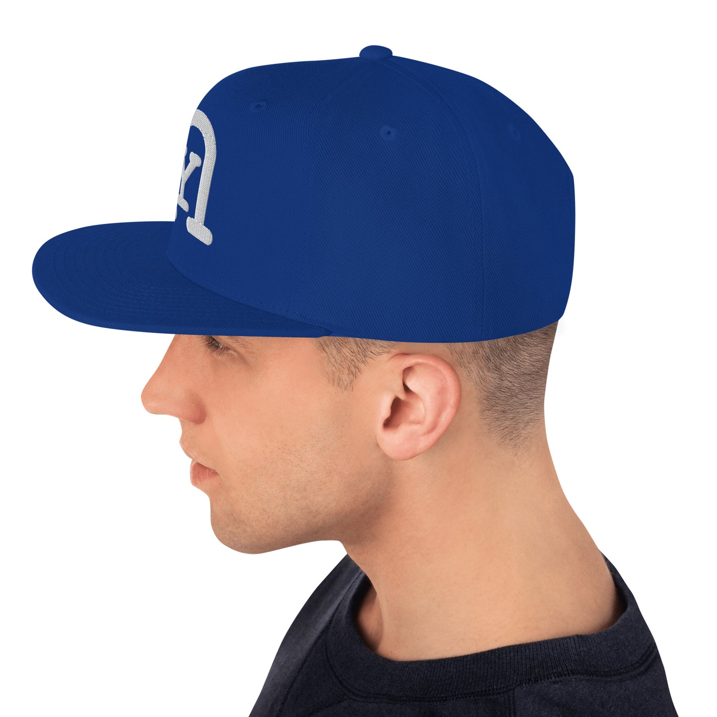 Royal Blue /White nY Snapback Hat
