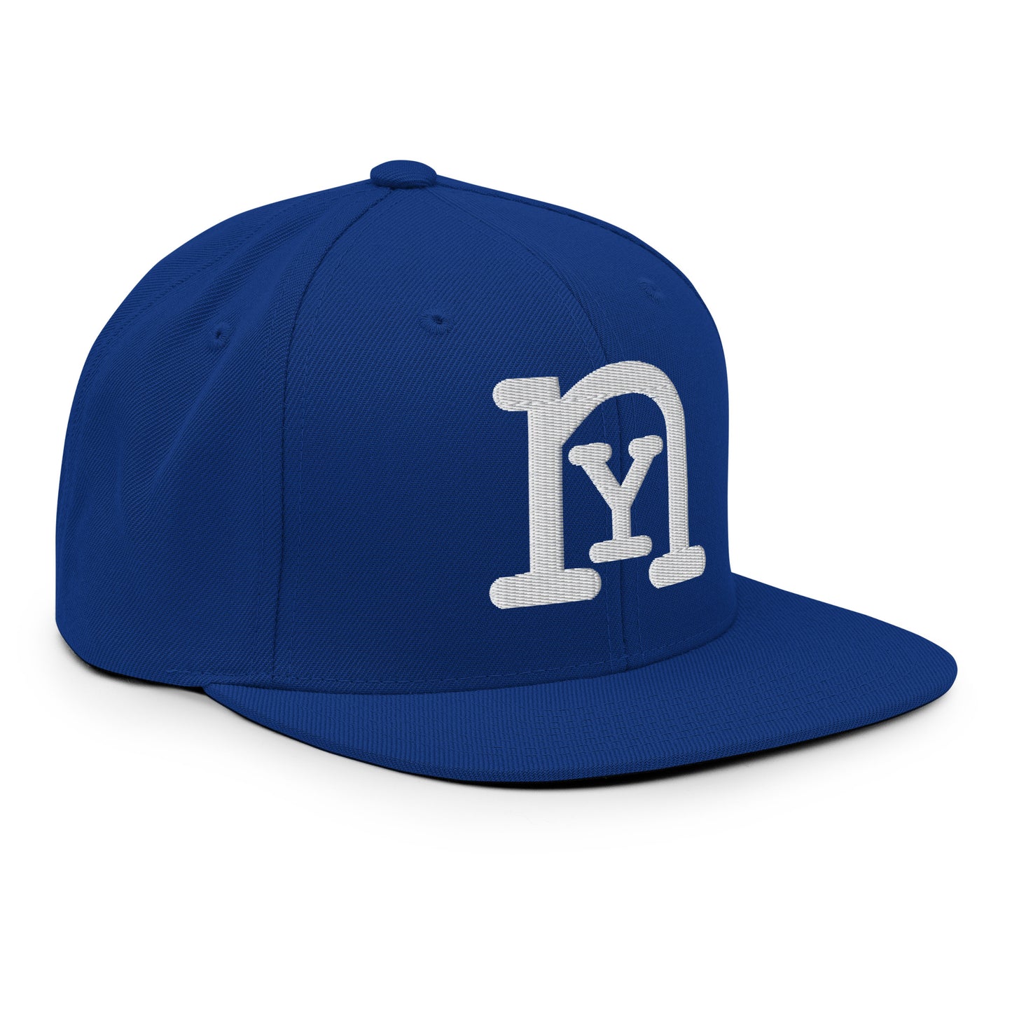 Royal Blue /White nY Snapback Hat