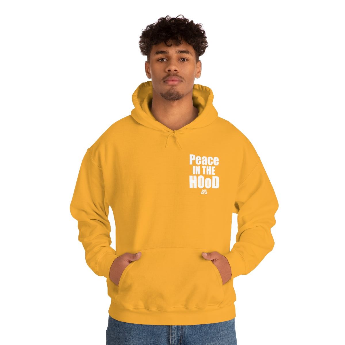“Peace In The HOoD” Heavy Blend™ Hooded Sweatshirt