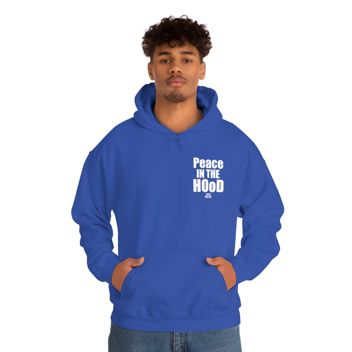 “Peace In The HOoD” Heavy Blend™ Hooded Sweatshirt
