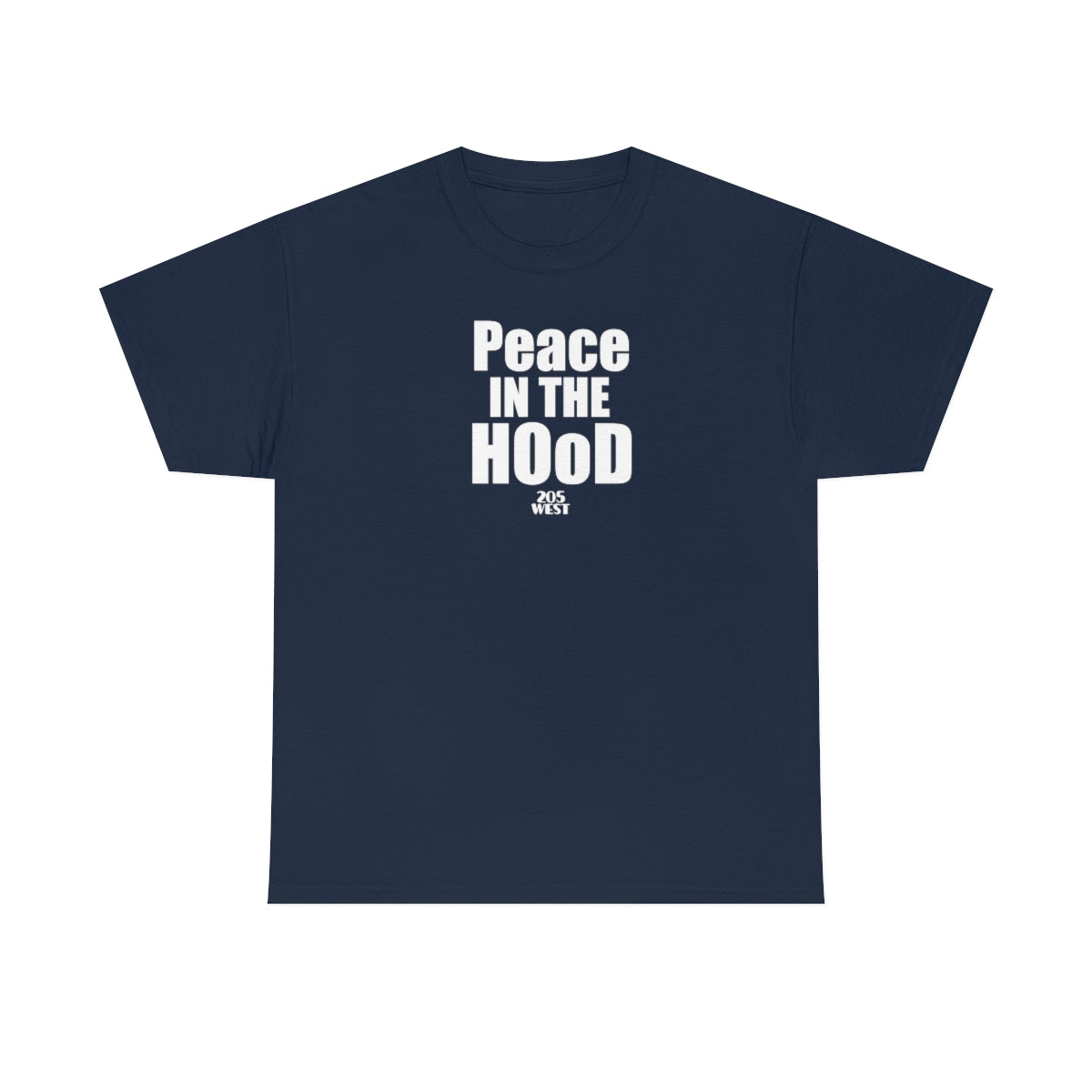 “Peace In The HOoD” Heavy Cotton Tee