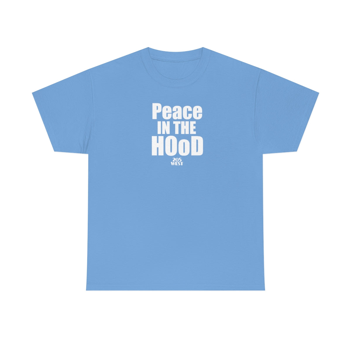 “Peace In The HOoD” Heavy Cotton Tee