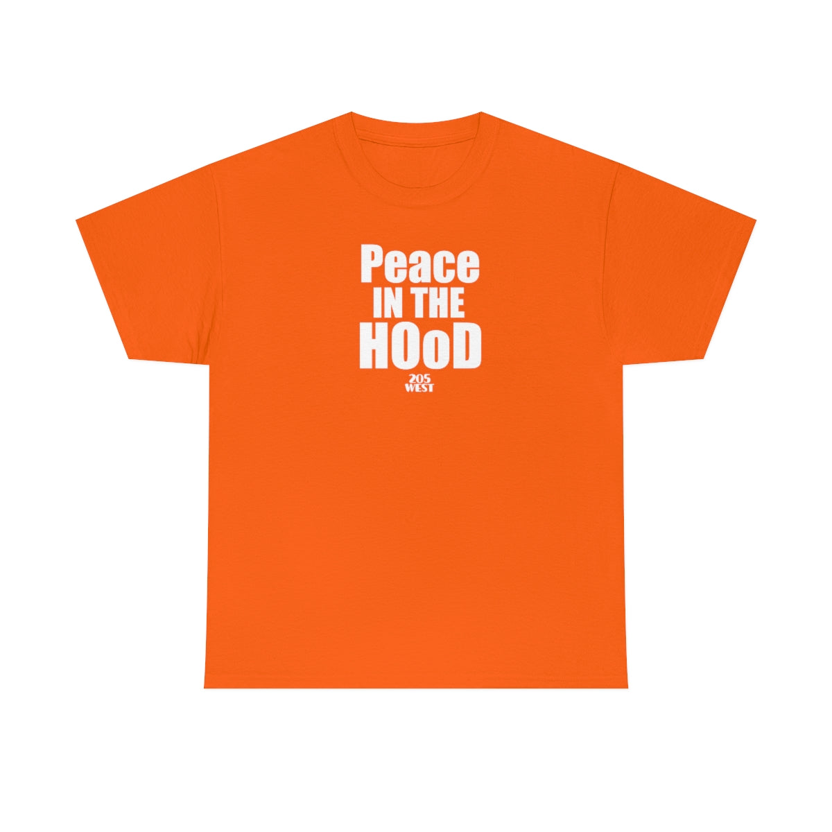 “Peace In The HOoD” Heavy Cotton Tee