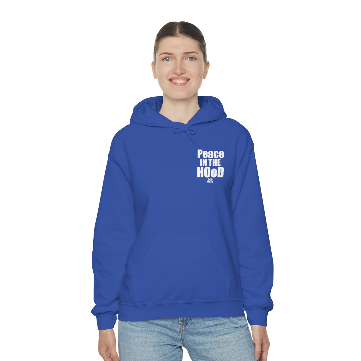 “Peace In The HOoD” Heavy Blend™ Hooded Sweatshirt