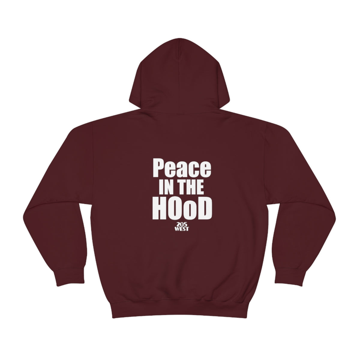 “Peace In The HOoD” Heavy Blend™ Hooded Sweatshirt