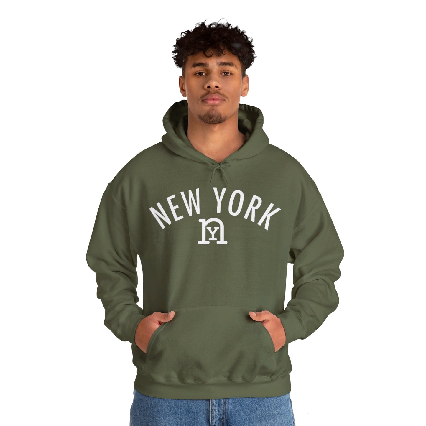 nY Heavy Blend™ Hooded Sweatshirt (12 colors) )