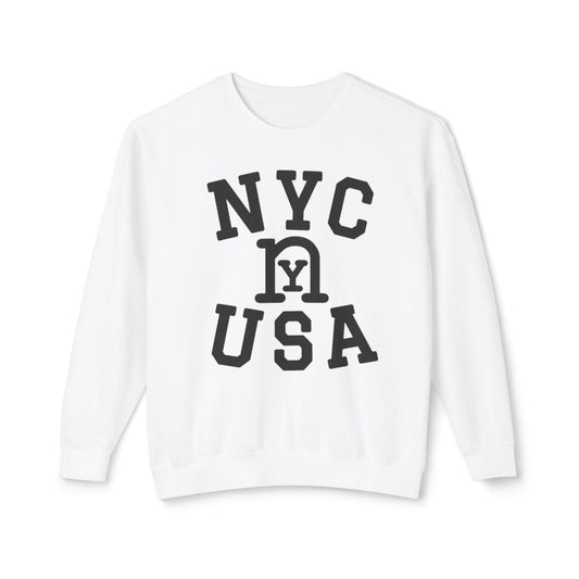nY Lightweight Crewneck Sweatshirt (available in 13 colors)