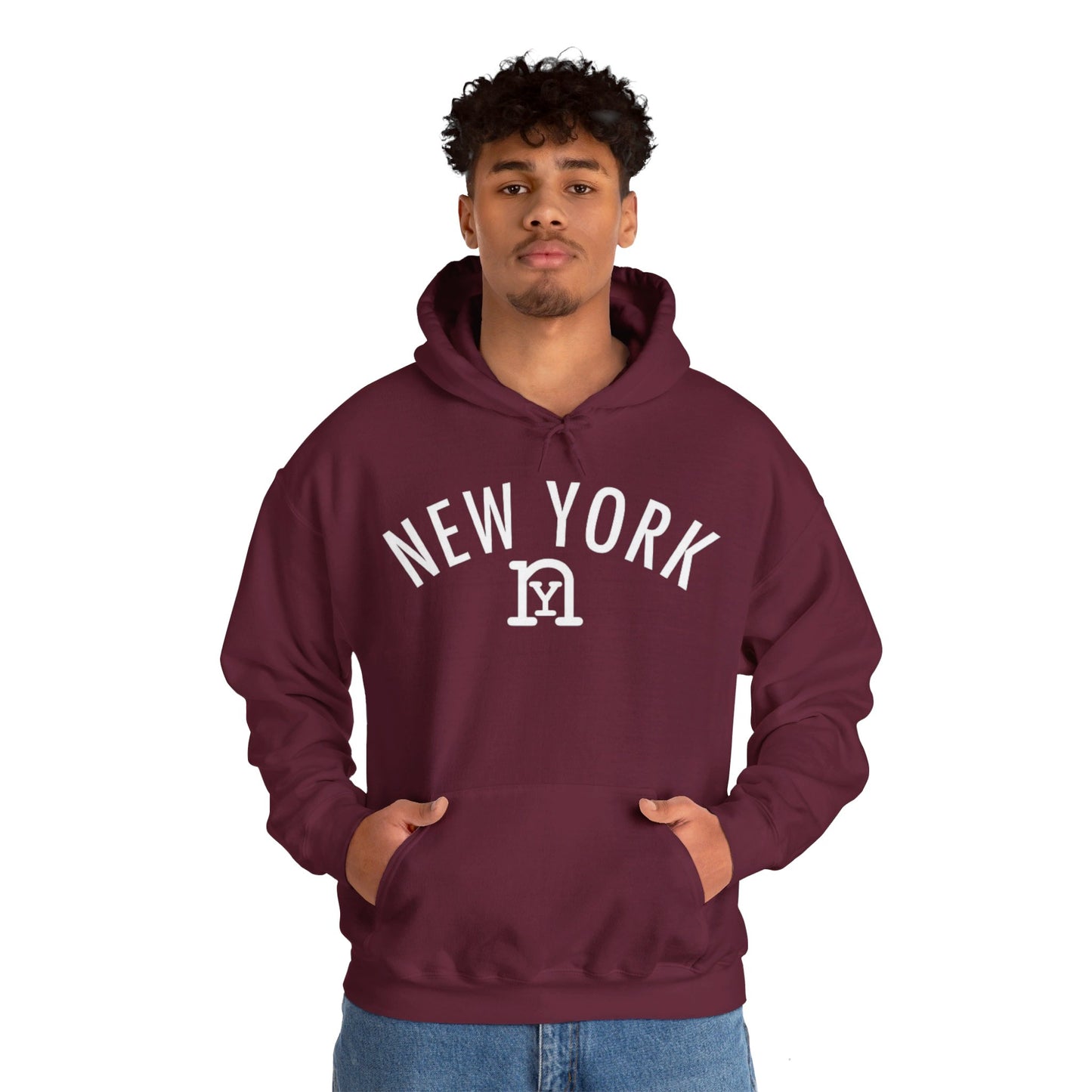 nY Heavy Blend™ Hooded Sweatshirt (12 colors) )