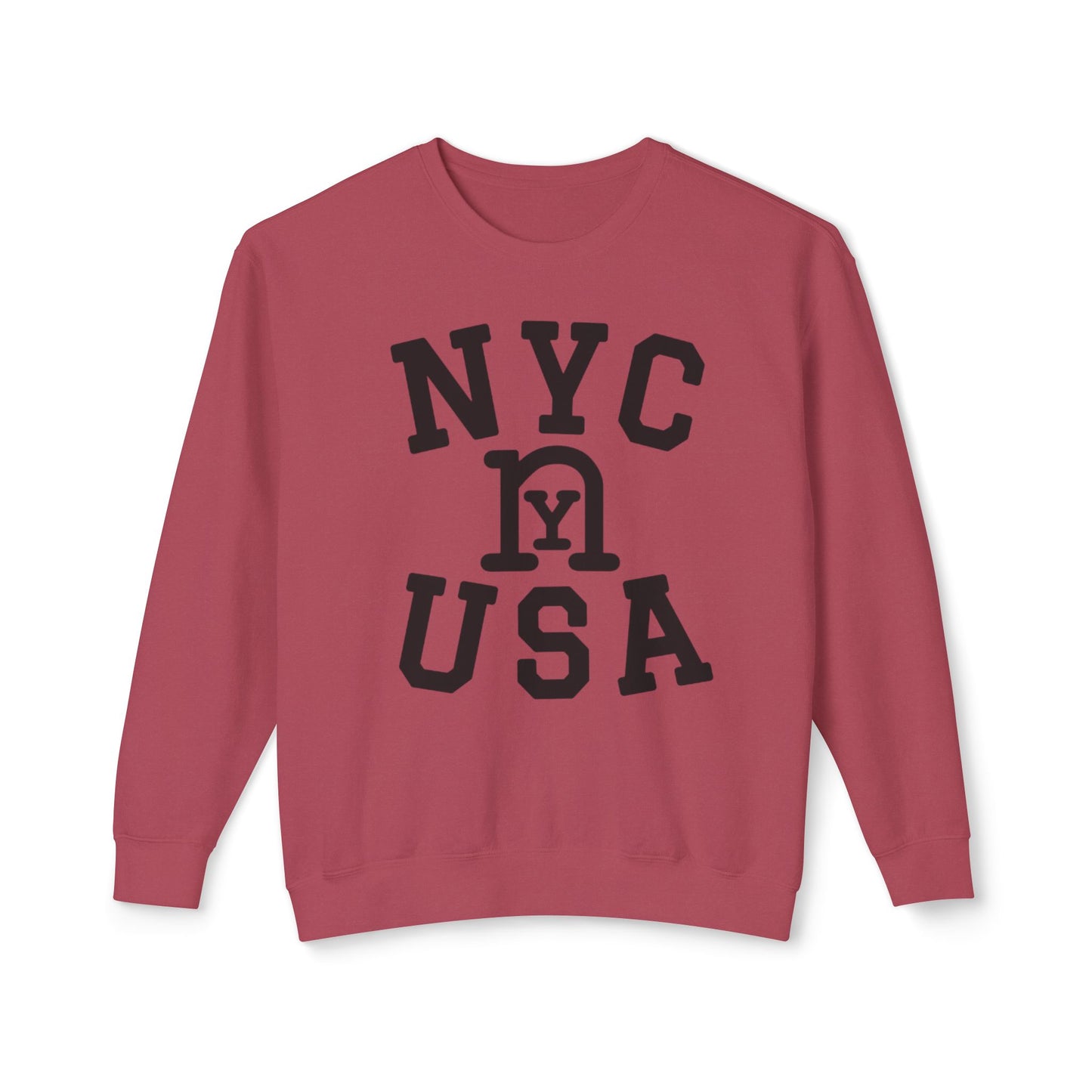 nY Lightweight Crewneck Sweatshirt (available in 13 colors)