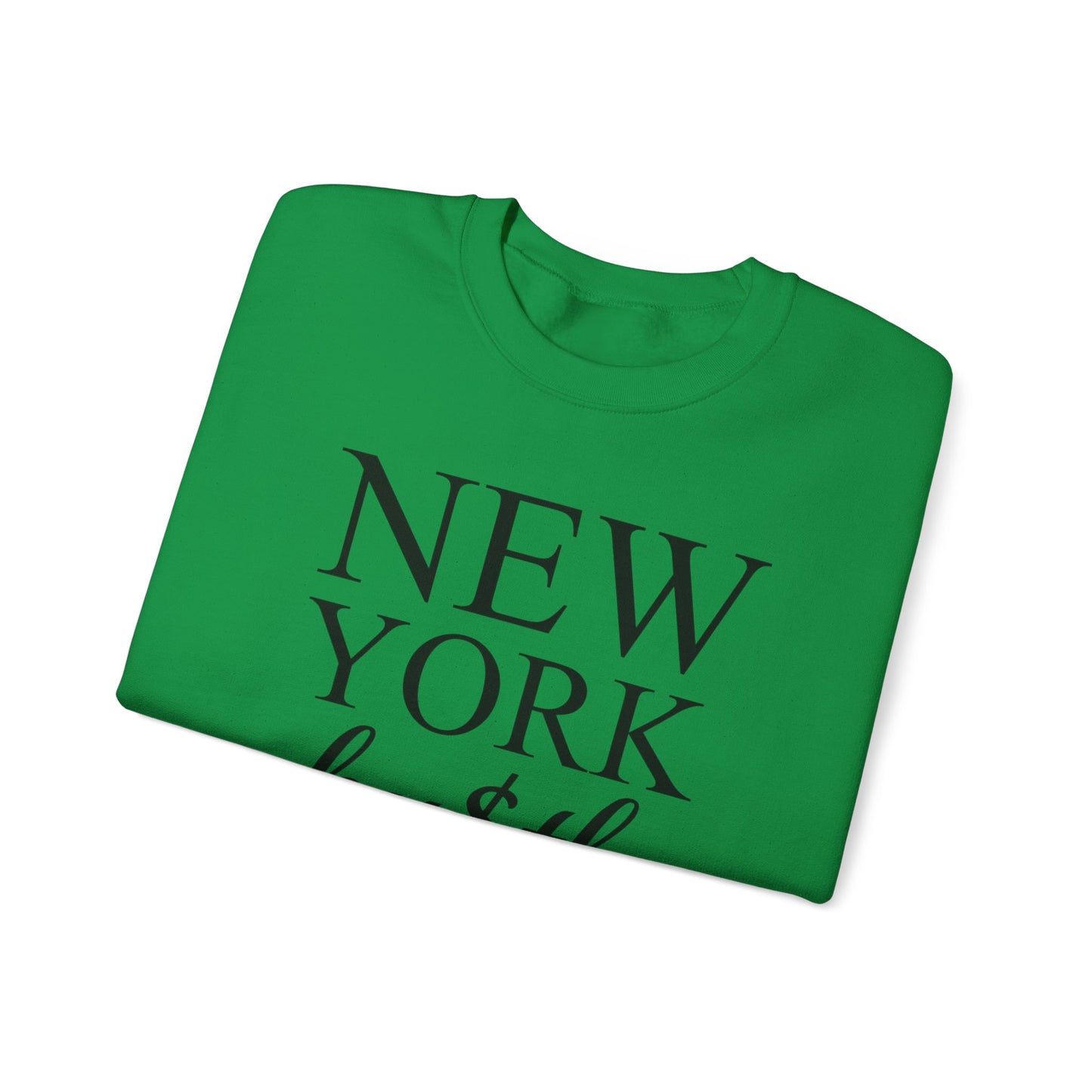 “NEW YORK HU$TLE CITY” Heavy Blend™ Crewneck Sweatshirt
