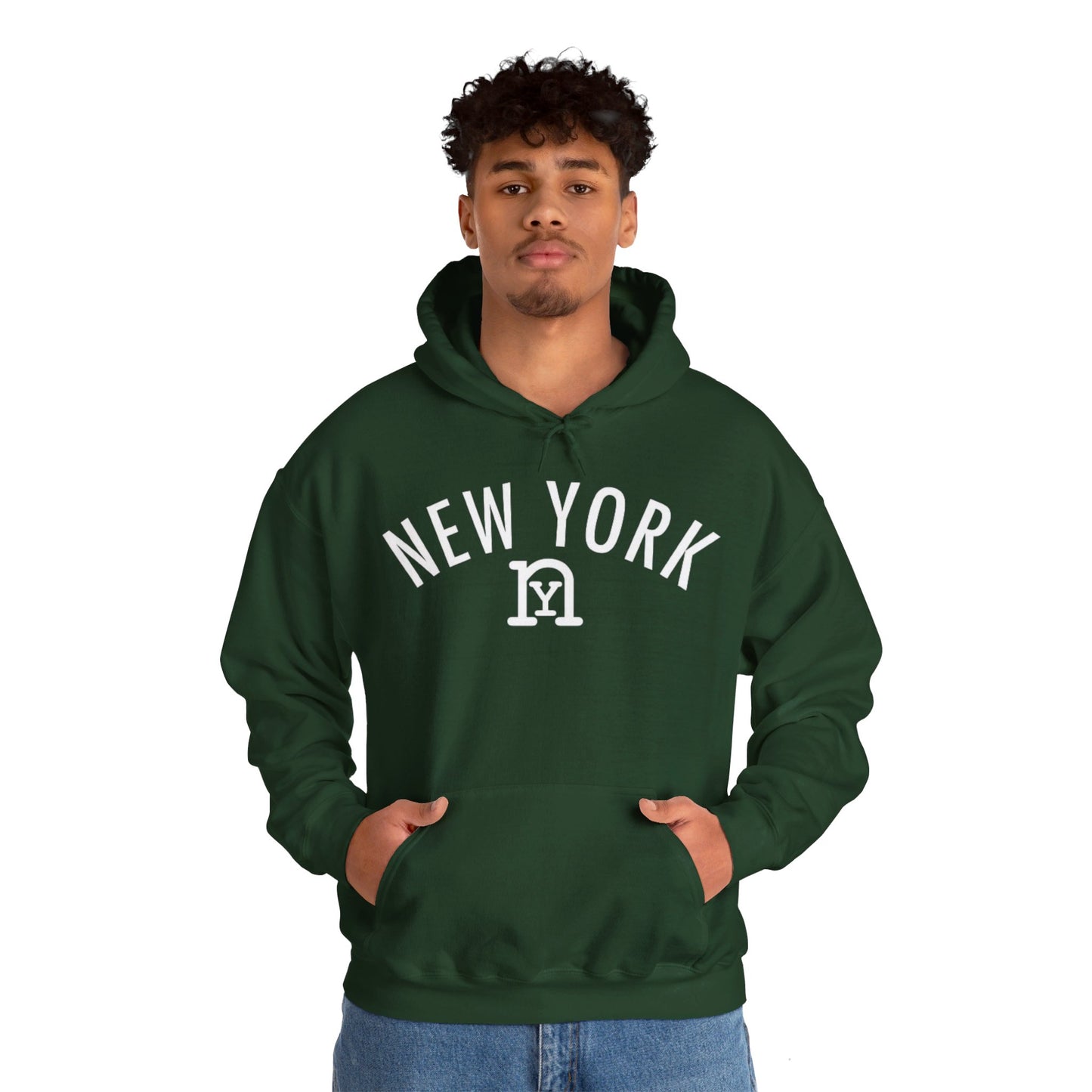 nY Heavy Blend™ Hooded Sweatshirt (12 colors) )