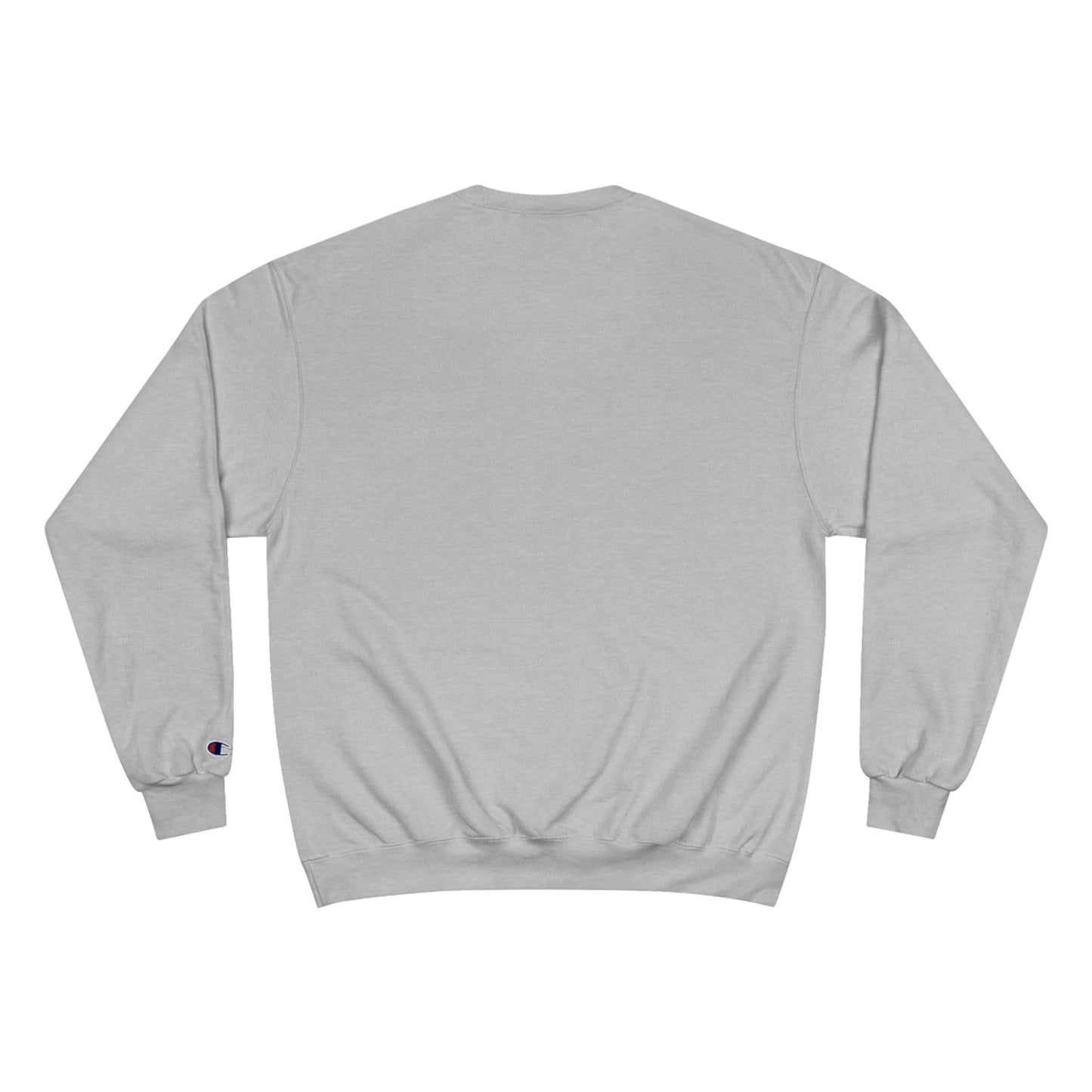 NECESSITY IS THE MOTHER OF HUSTLIN(navy over light steel)Champion Sweatshirt