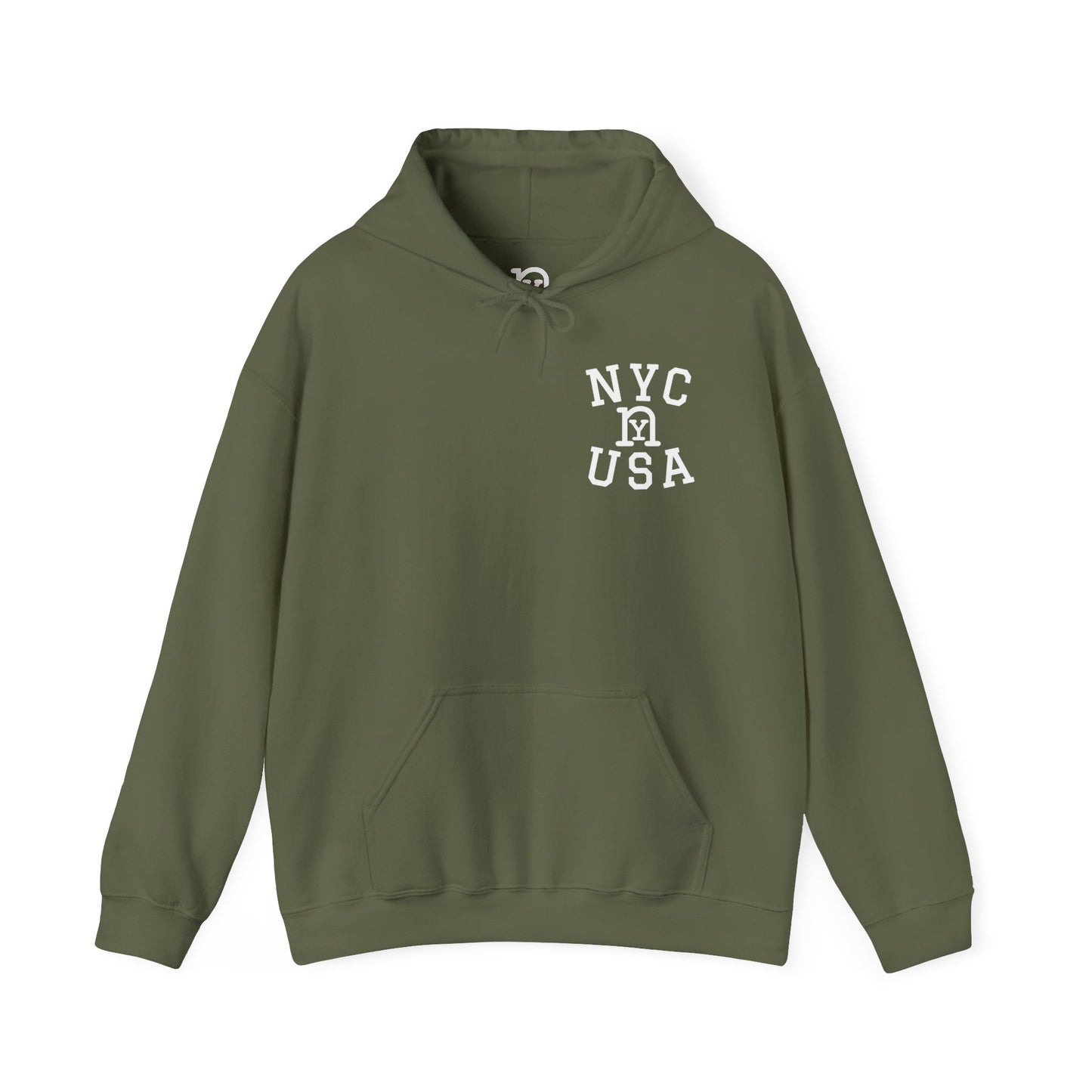 nY Heavy Blend™ Hooded Sweatshirt (available in 13 colors)