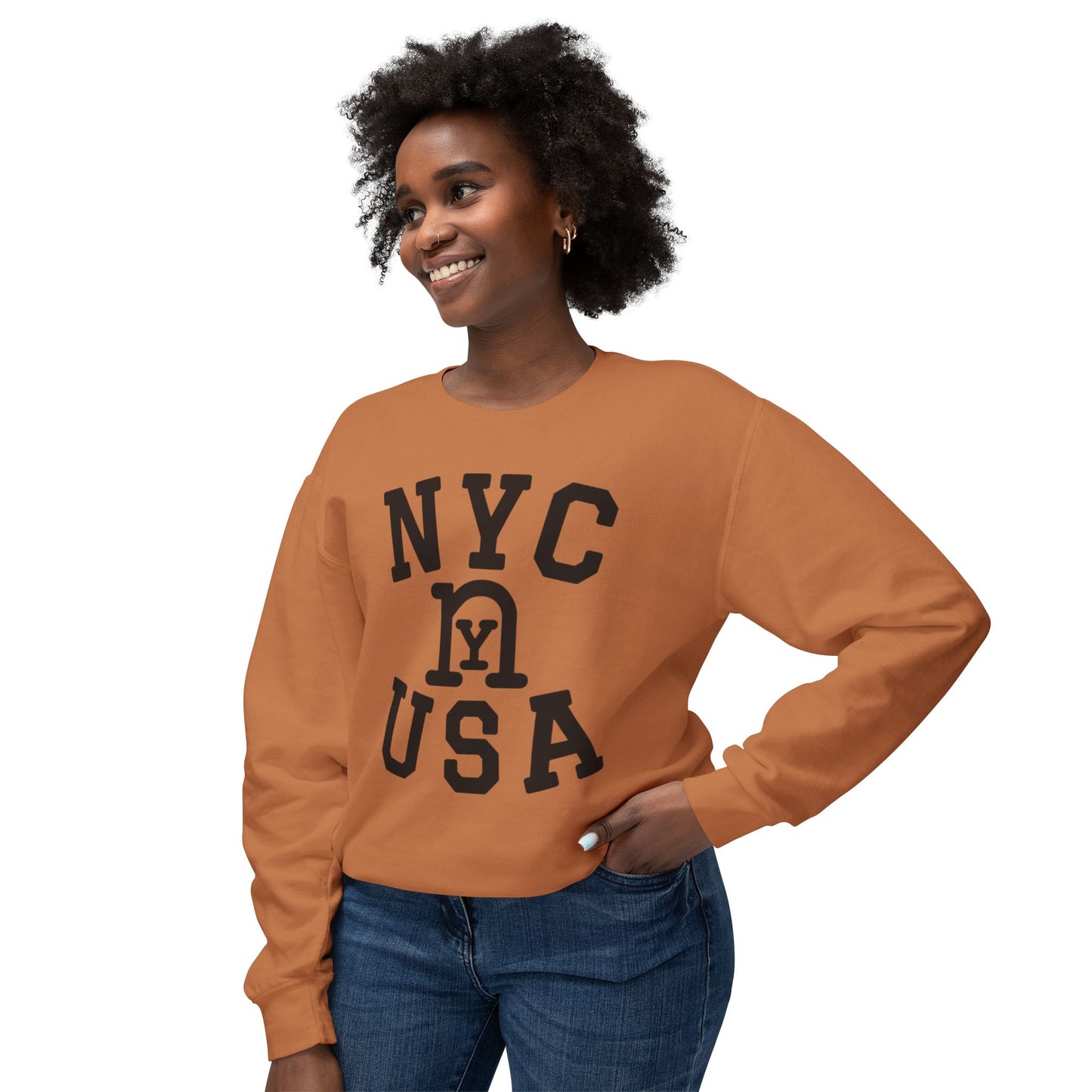 nY Lightweight Crewneck Sweatshirt (available in 13 colors)