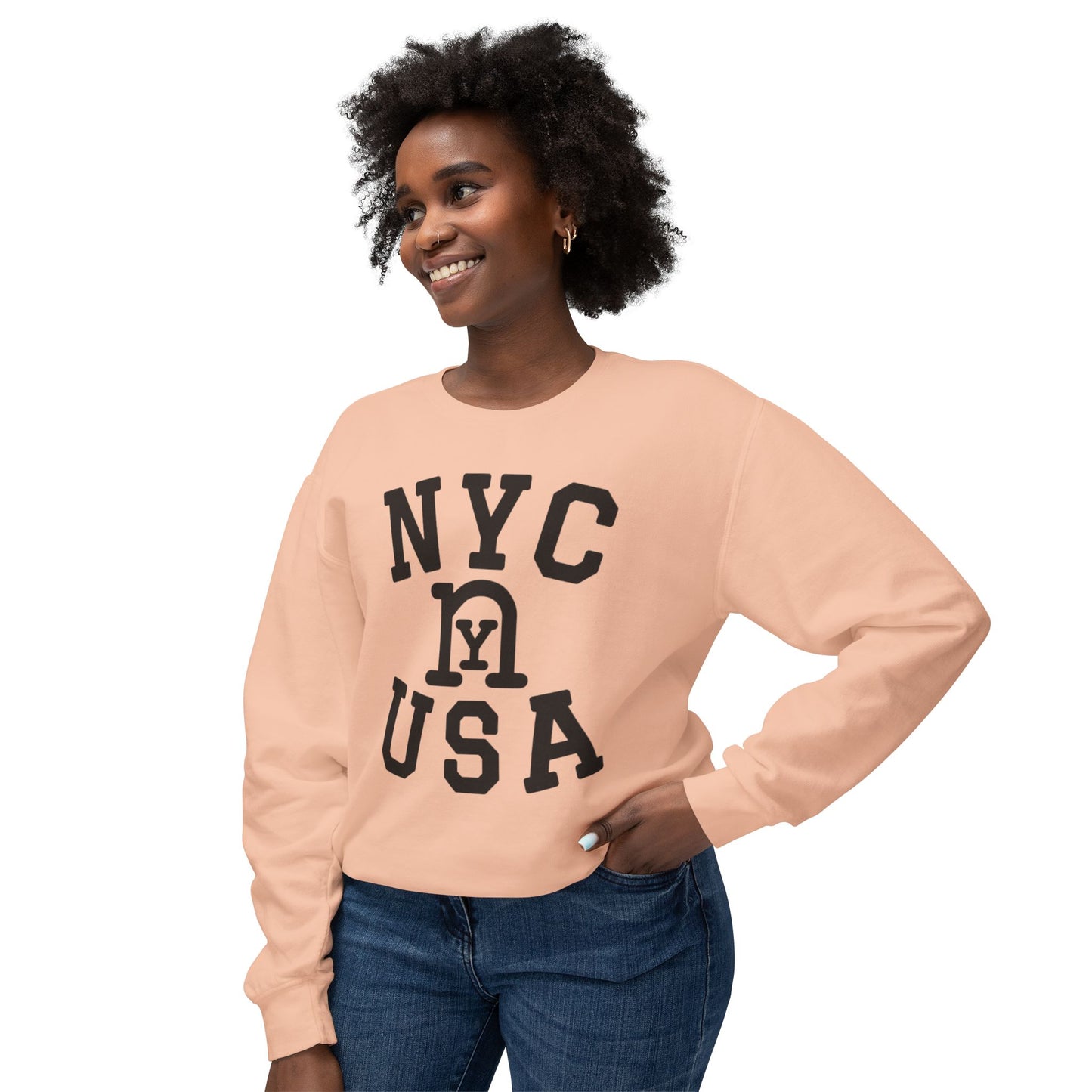 nY Lightweight Crewneck Sweatshirt (available in 13 colors)