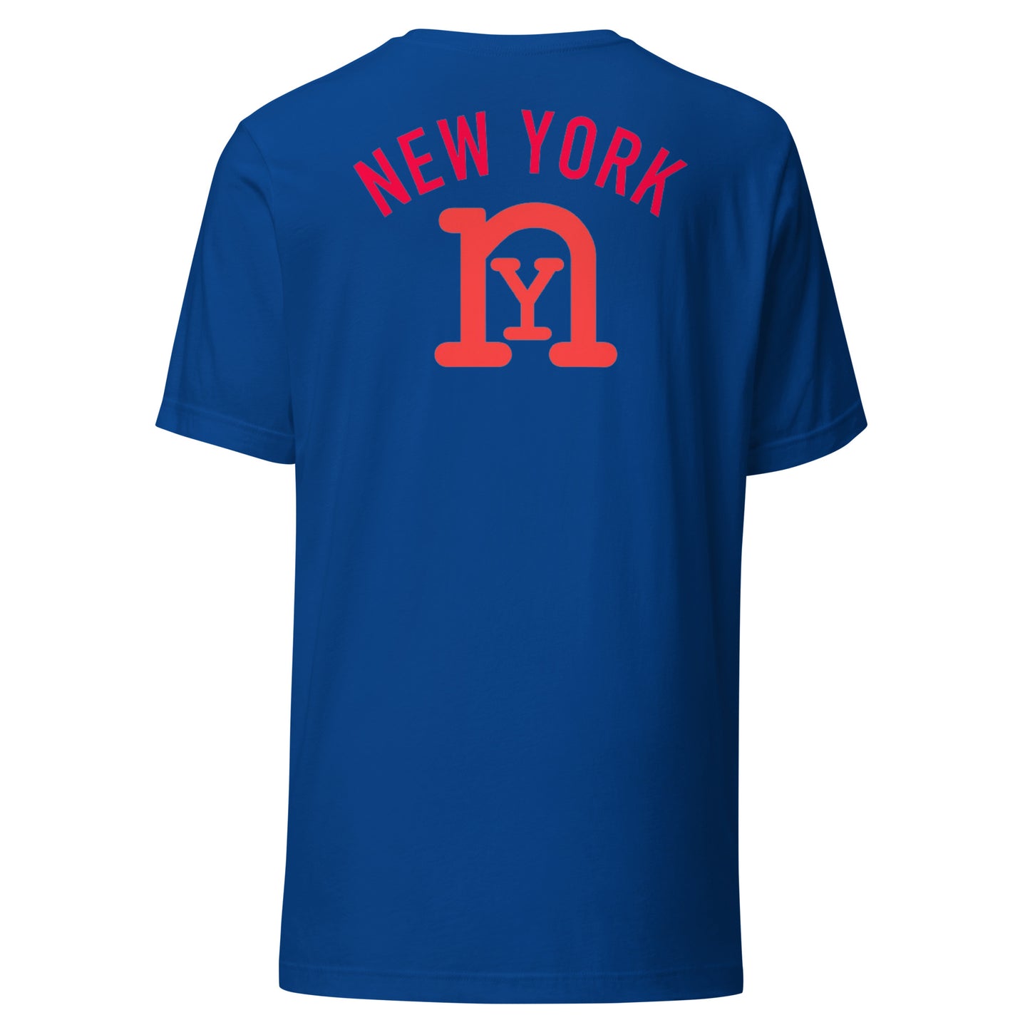 nY Royal Blue /Orange  t-shirt