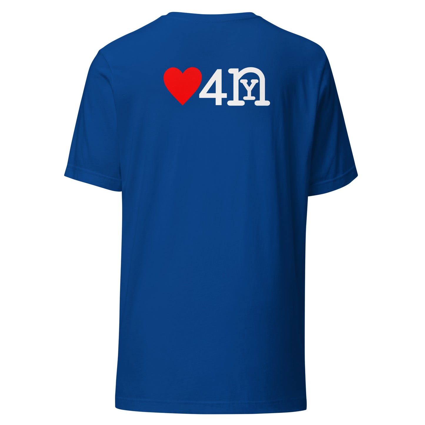 ❤️ 4 nY Royal blue t-shirt