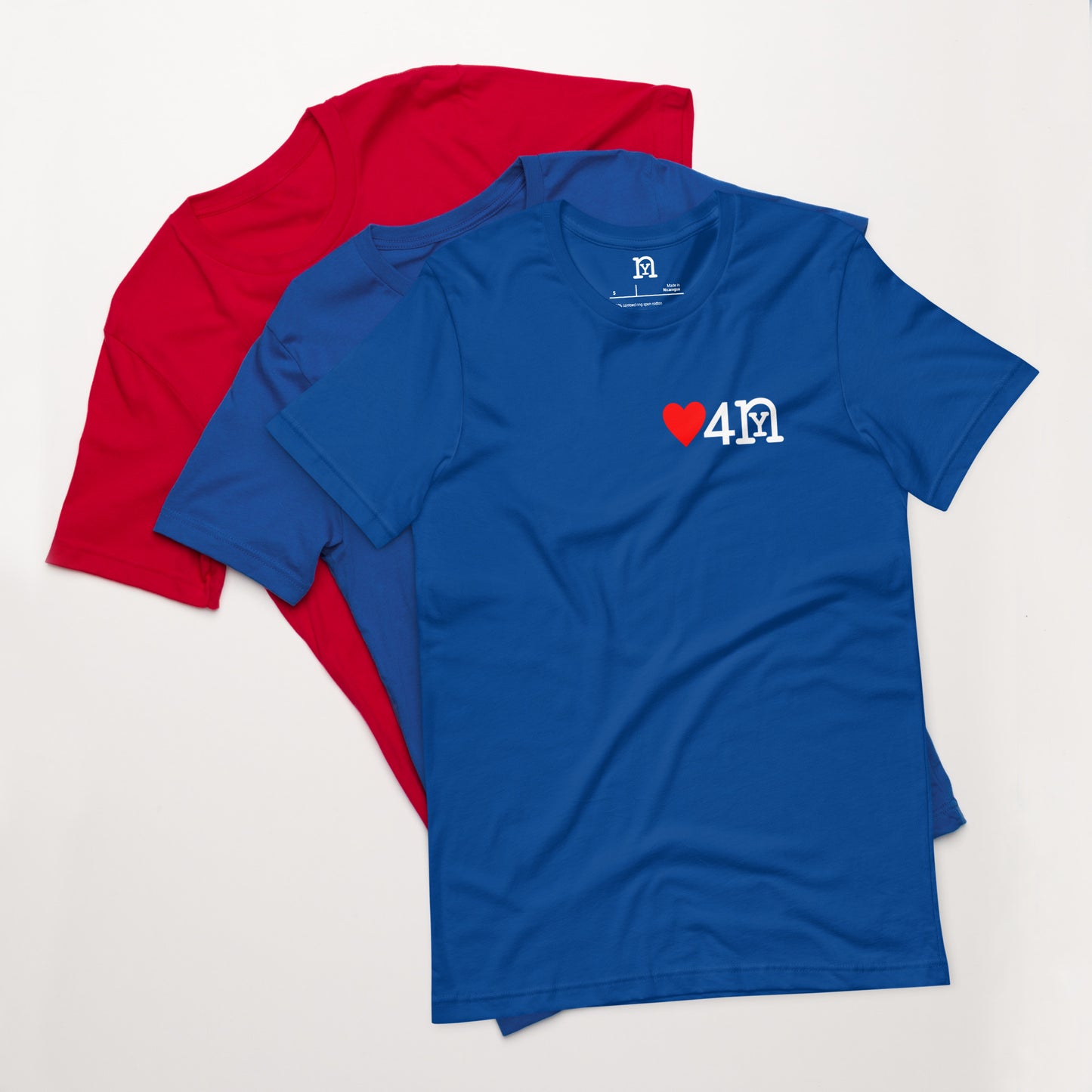 ❤️ 4 nY Royal blue t-shirt