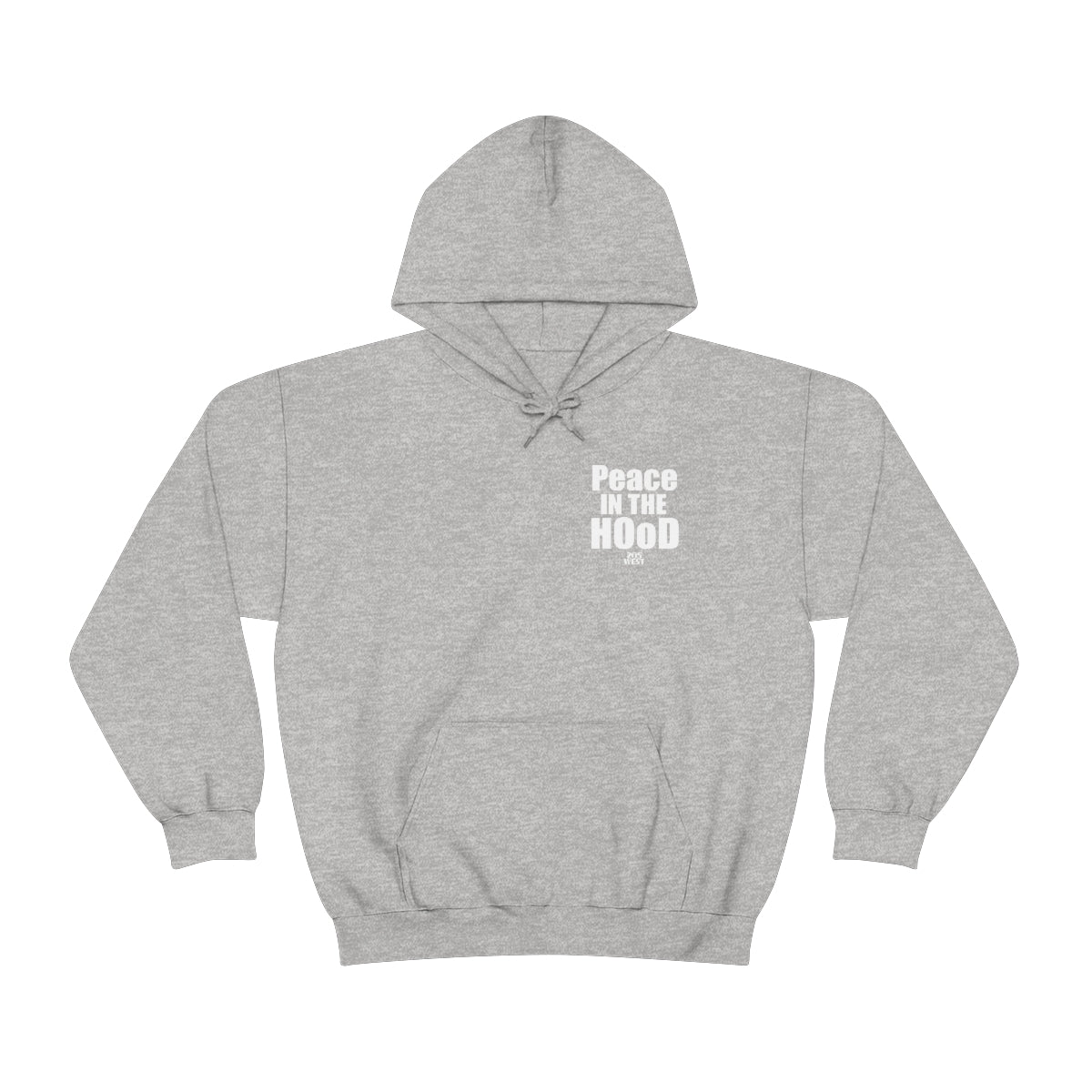 “Peace In The HOoD”  Heavy Blend™ Hooded Sweatshirt