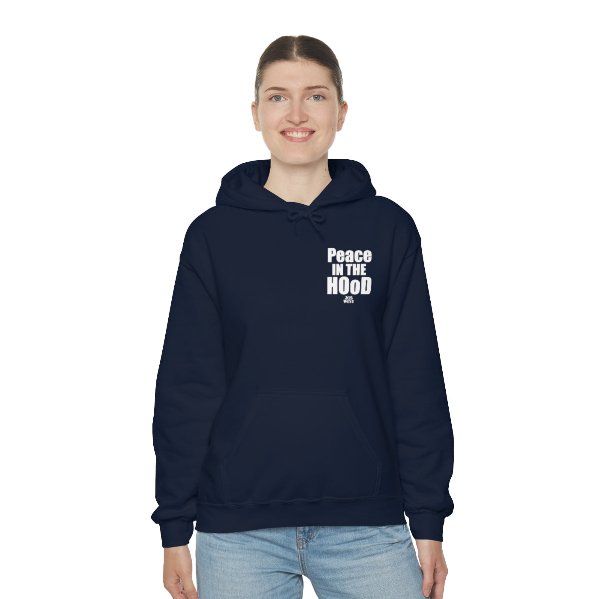 “Peace In The HOoD”  Heavy Blend™ Hooded Sweatshirt