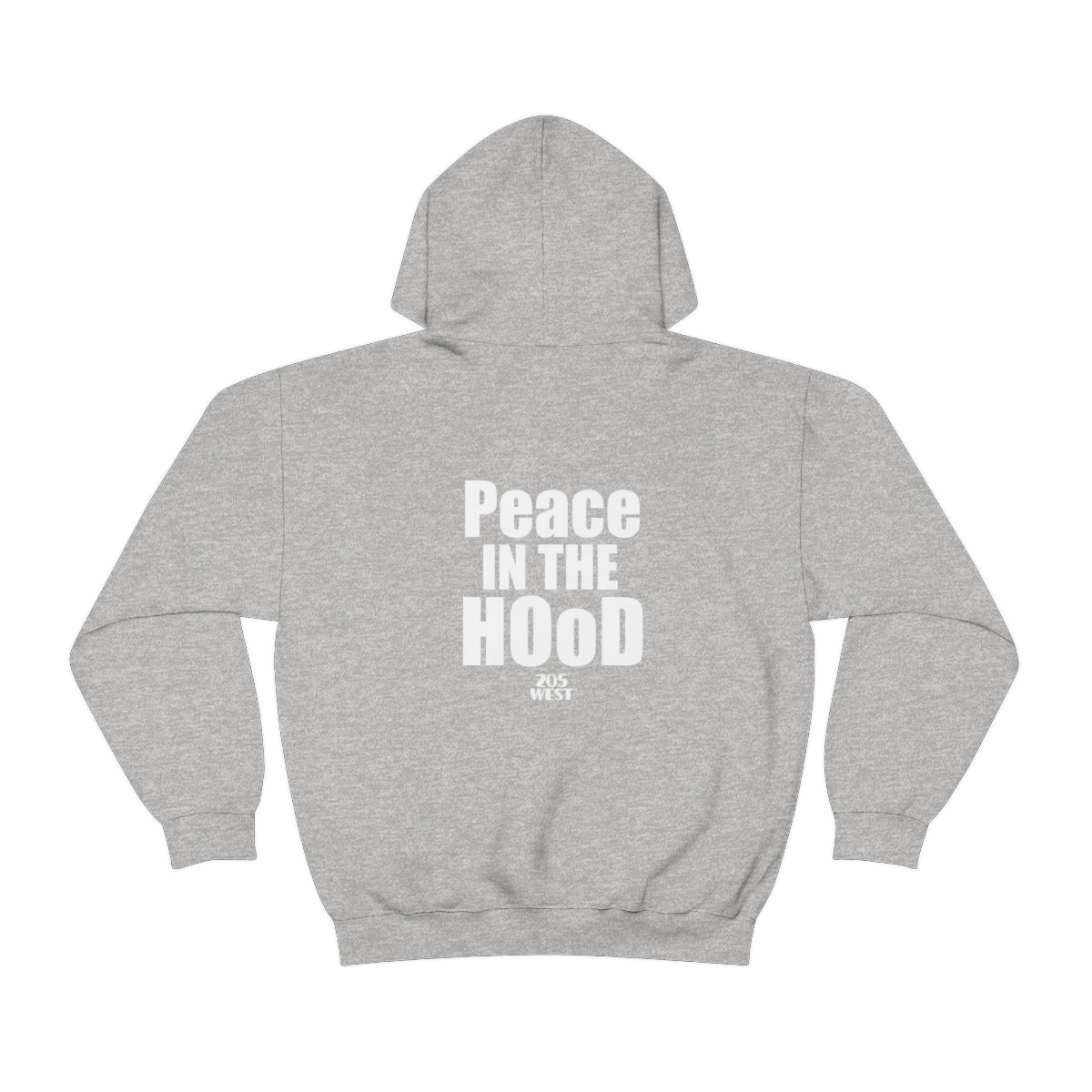 “Peace In The HOoD”  Heavy Blend™ Hooded Sweatshirt