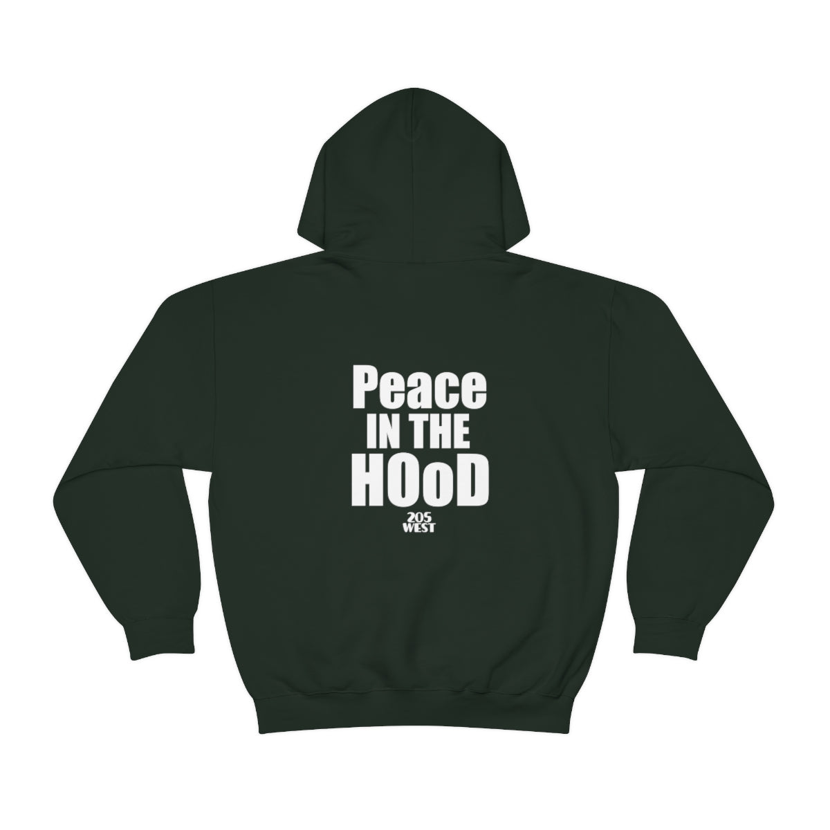 “Peace In The HOoD”  Heavy Blend™ Hooded Sweatshirt