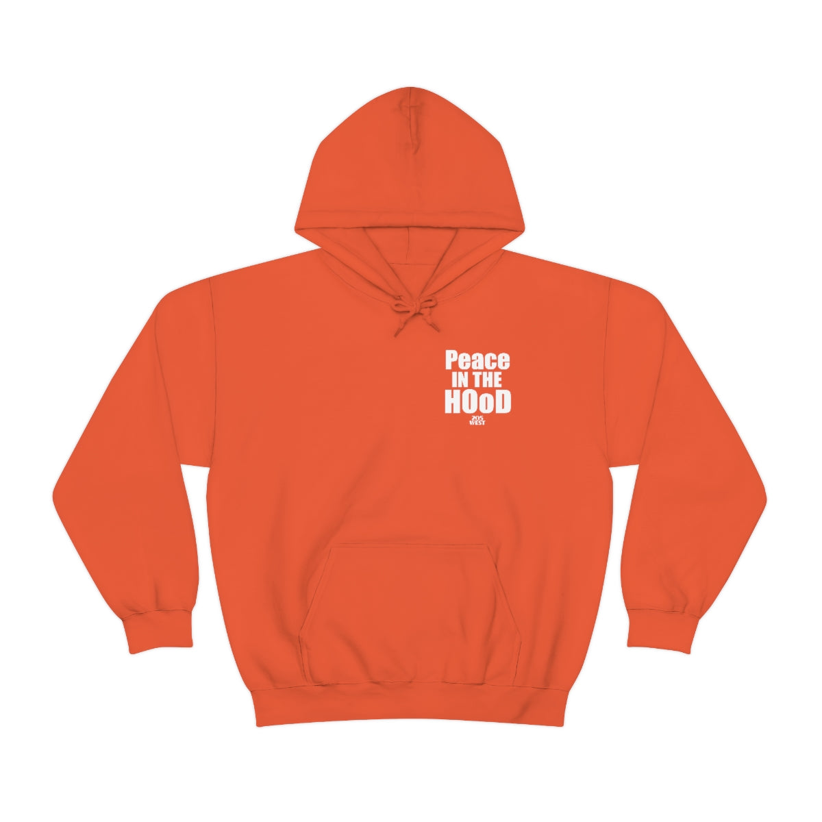 “Peace In The HOoD”  Heavy Blend™ Hooded Sweatshirt