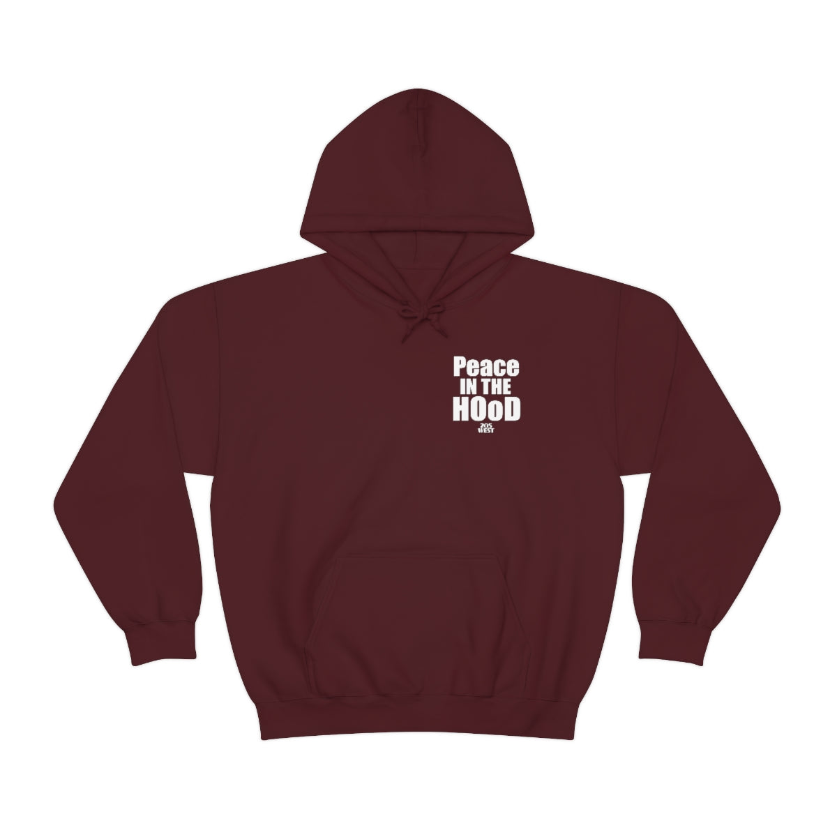 “Peace In The HOoD”  Heavy Blend™ Hooded Sweatshirt