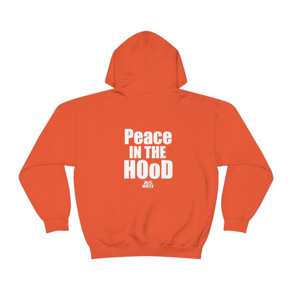 “Peace In The HOoD”  Heavy Blend™ Hooded Sweatshirt