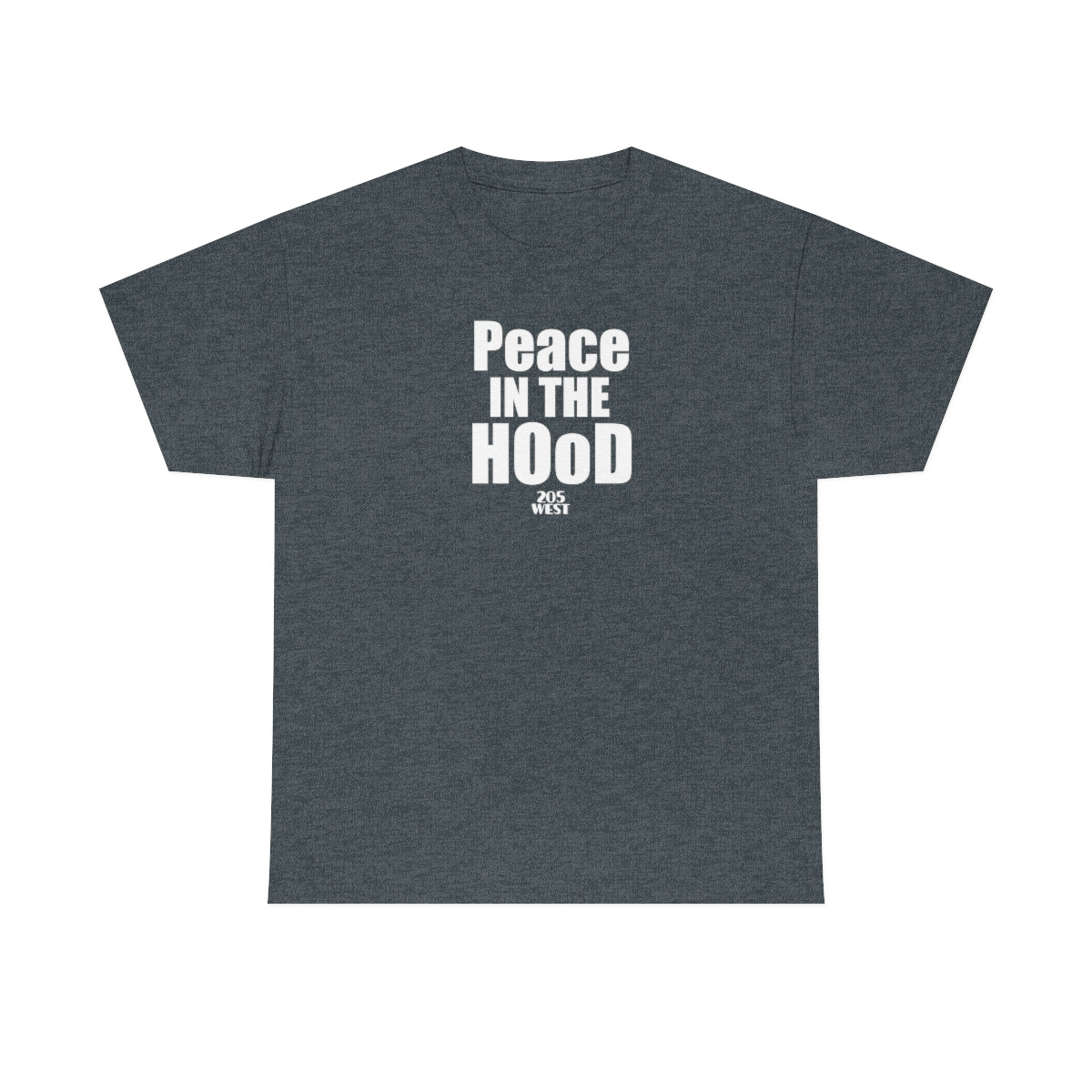 “Peace In The HOoD” Heavy Cotton Tee