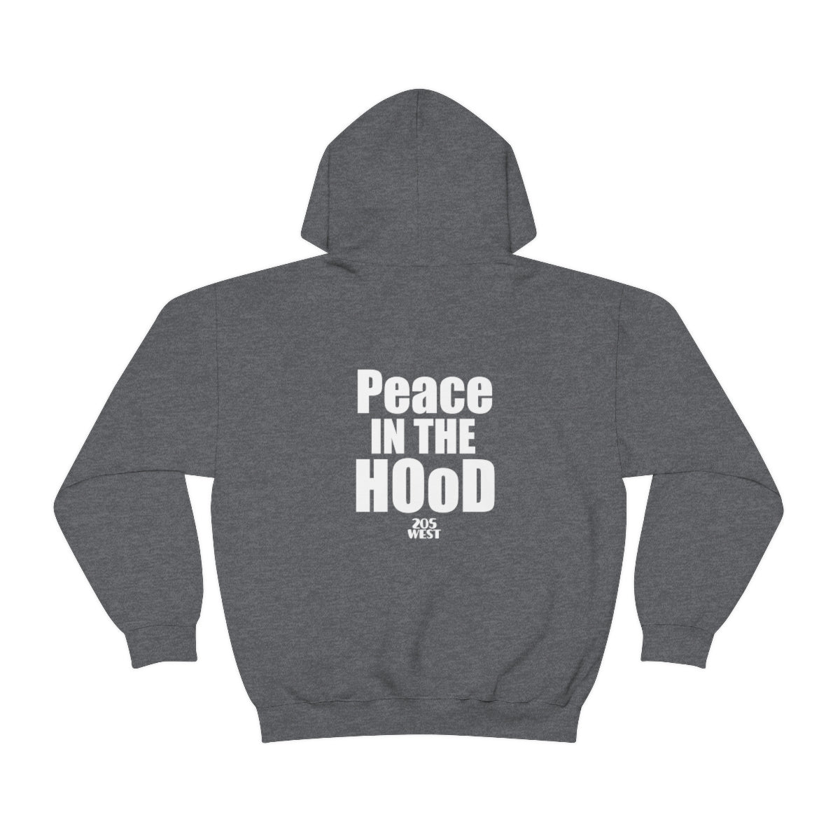 “Peace In The HOoD”  Heavy Blend™ Hooded Sweatshirt