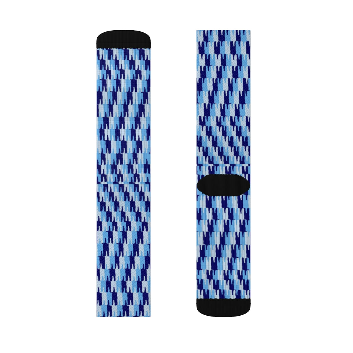 “ Cactus “ Multicolor blue Sublimation Socks