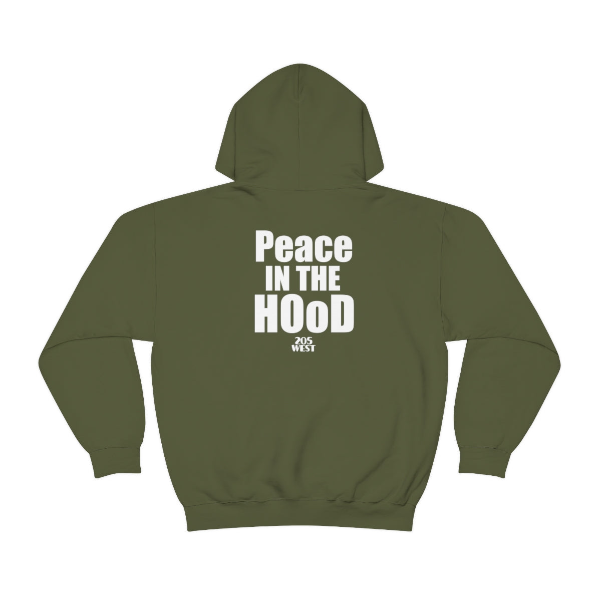 “Peace In The HOoD”  Heavy Blend™ Hooded Sweatshirt