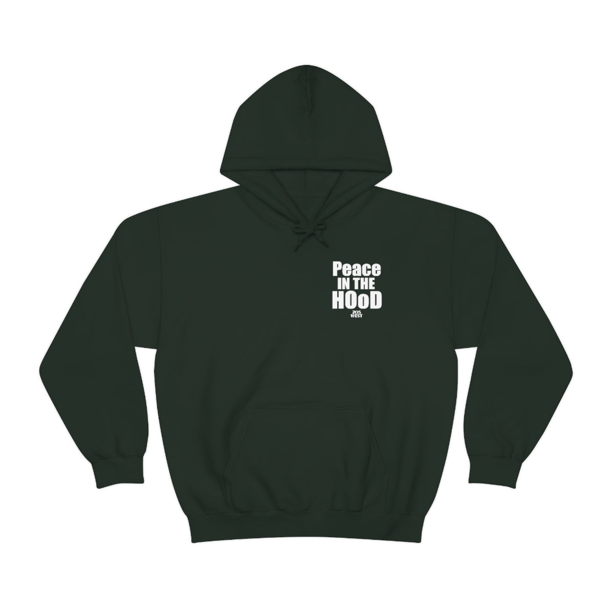 “Peace In The HOoD”  Heavy Blend™ Hooded Sweatshirt